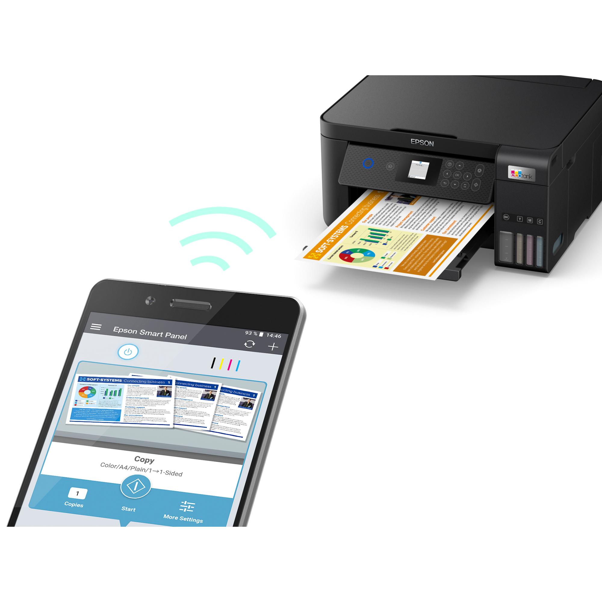 Voir la diapositive 4 : EPSON Imprimante ECOTANK ET-2850 - Noire