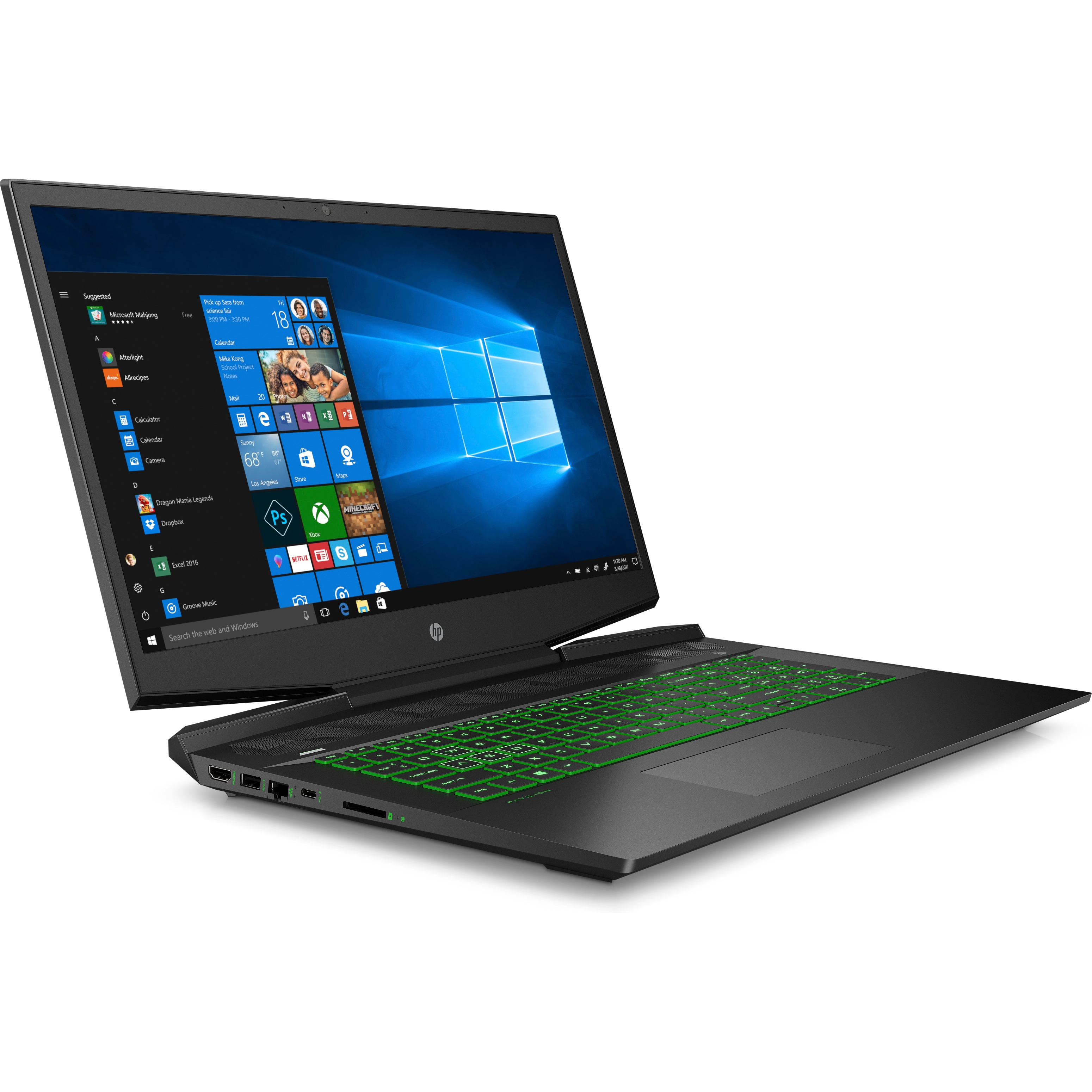 Voir la diapositive 4 : HP Ordinateur portable gaming 17-CD2076NF