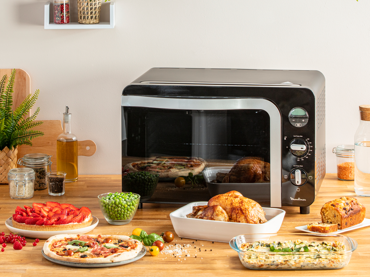 Voir la diapositive 4 : MOULINEX Mini four OX283810 - Noir