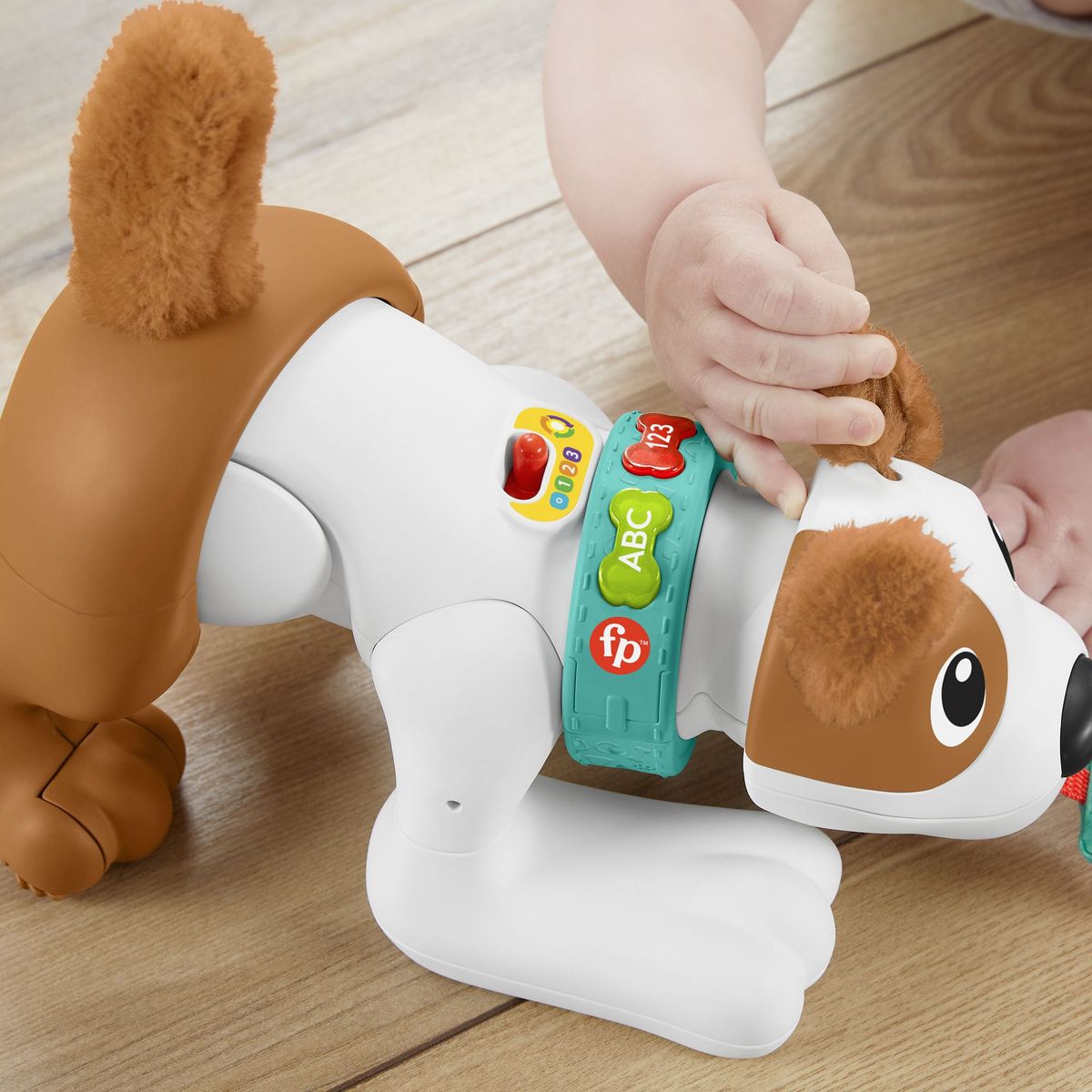 MATTEL Mon Petit Chiot Rampe avec moi Fisher Price