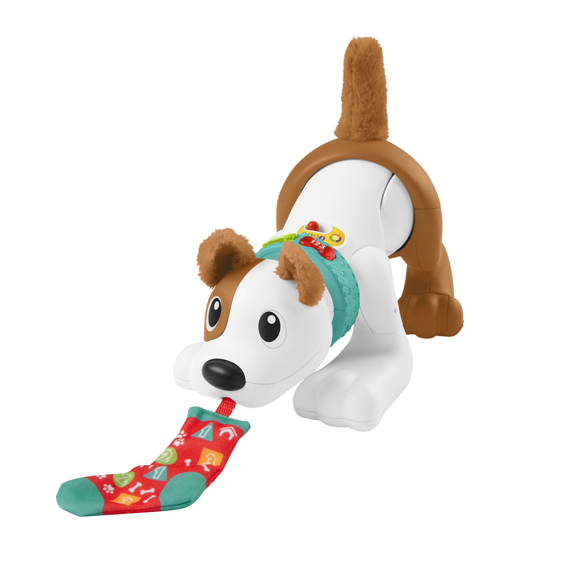 Voir la diapositive 3 : MATTEL Mon Petit Chiot Rampe avec moi Fisher Price
