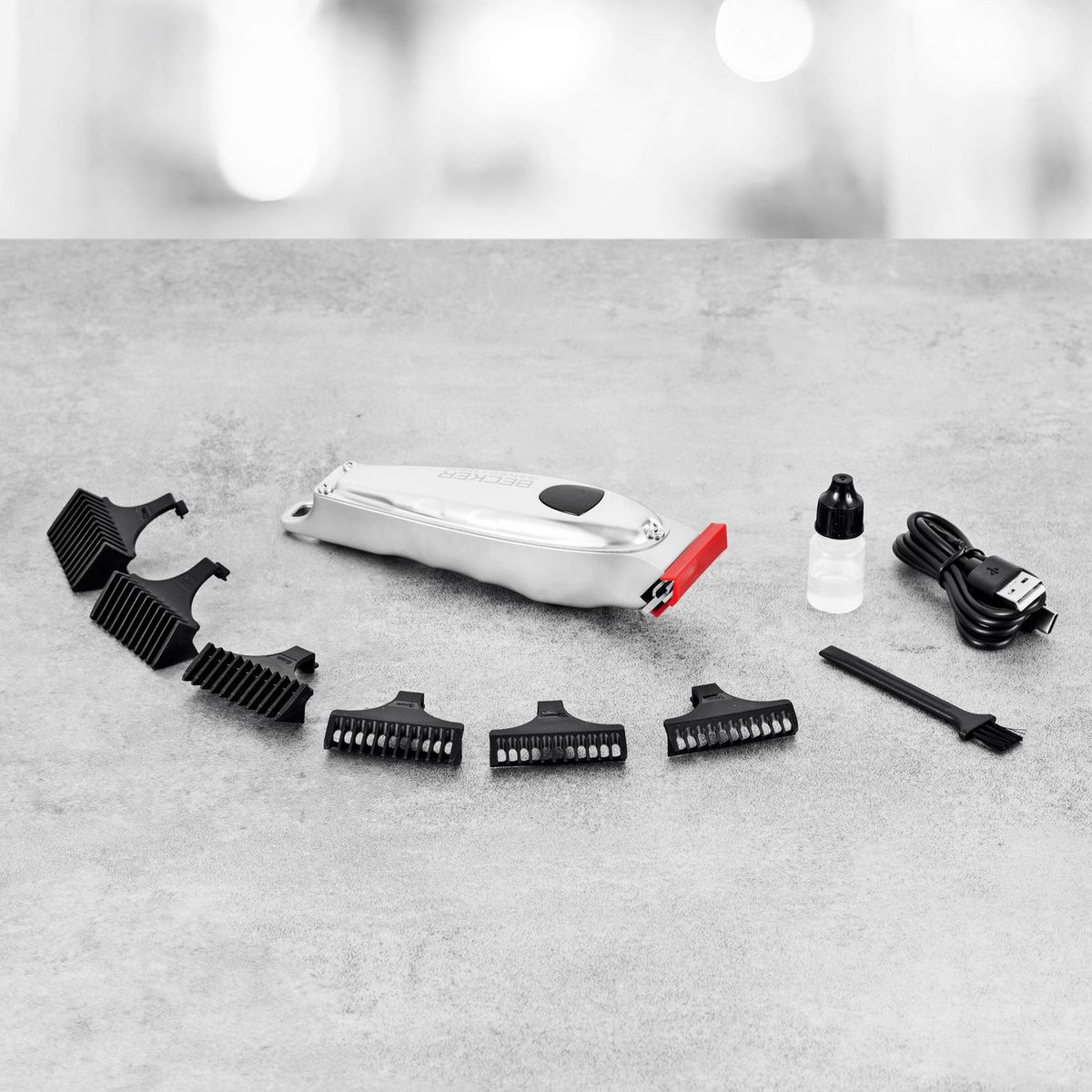 BECKER SHAVES & TRIMS Tondeuse cheveux VMAXBOX - Argent