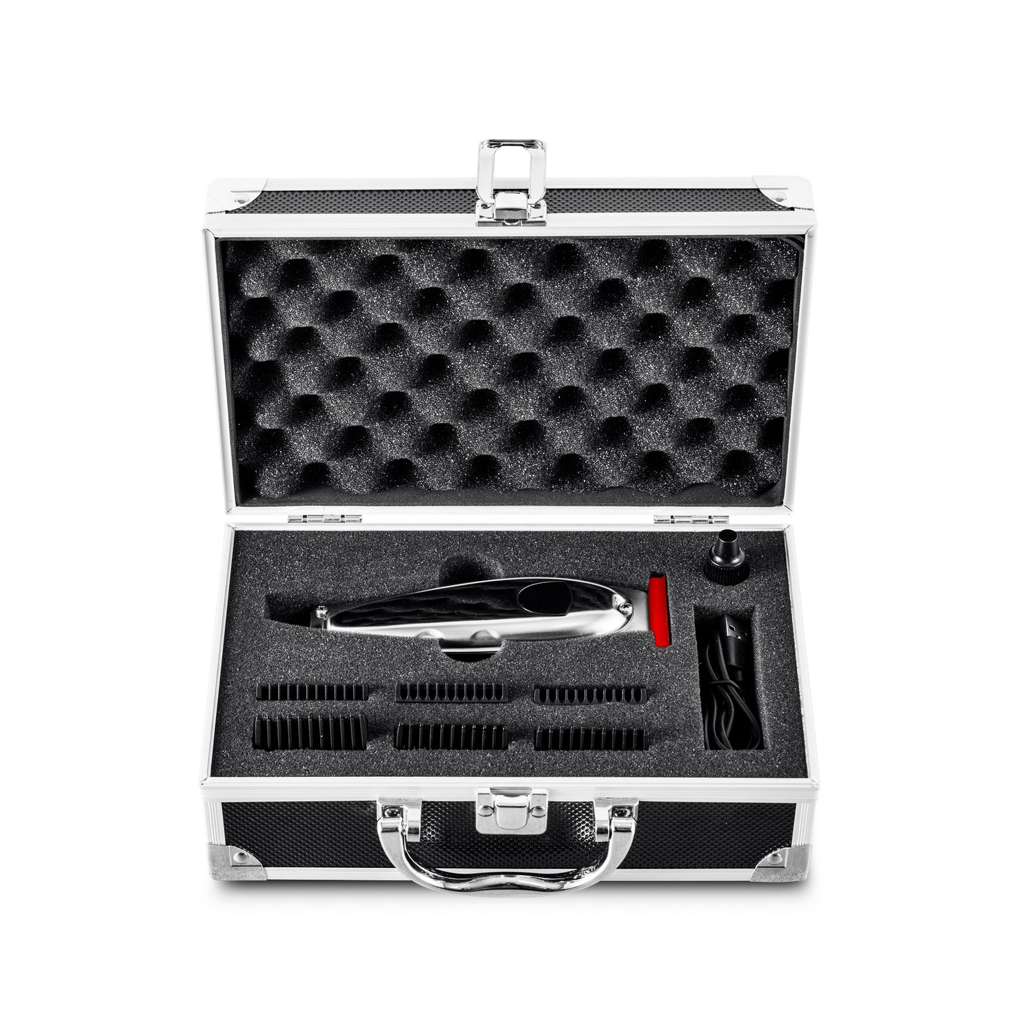 Voir la diapositive 14 : BECKER SHAVES & TRIMS Tondeuse cheveux VMAXBOX - Argent