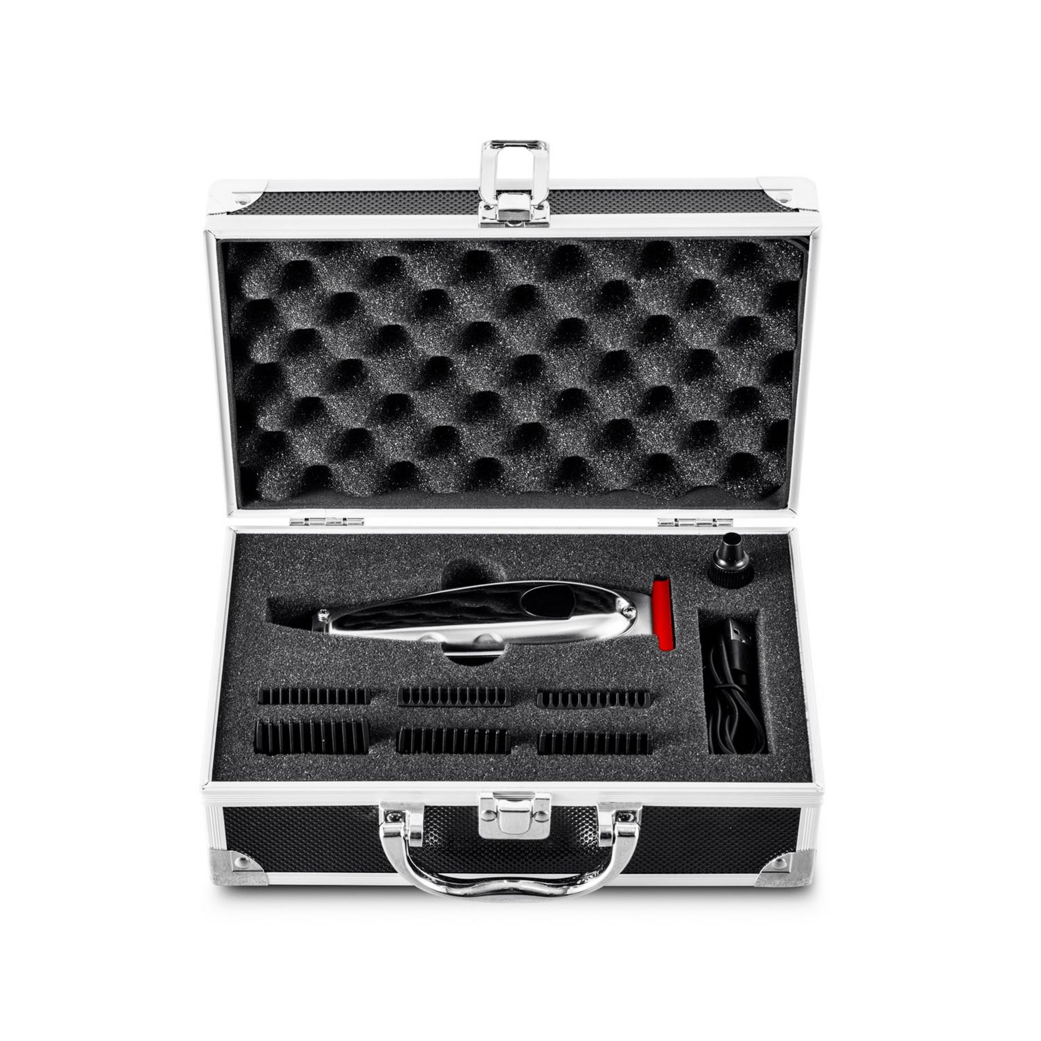 Voir la diapositive 14 : BECKER SHAVES & TRIMS Tondeuse cheveux VMAXBOX - Argent