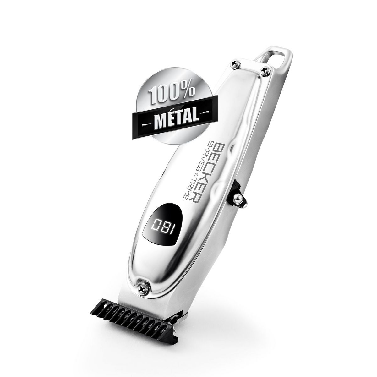 BECKER SHAVES & TRIMS Tondeuse cheveux VMAXBOX - Argent