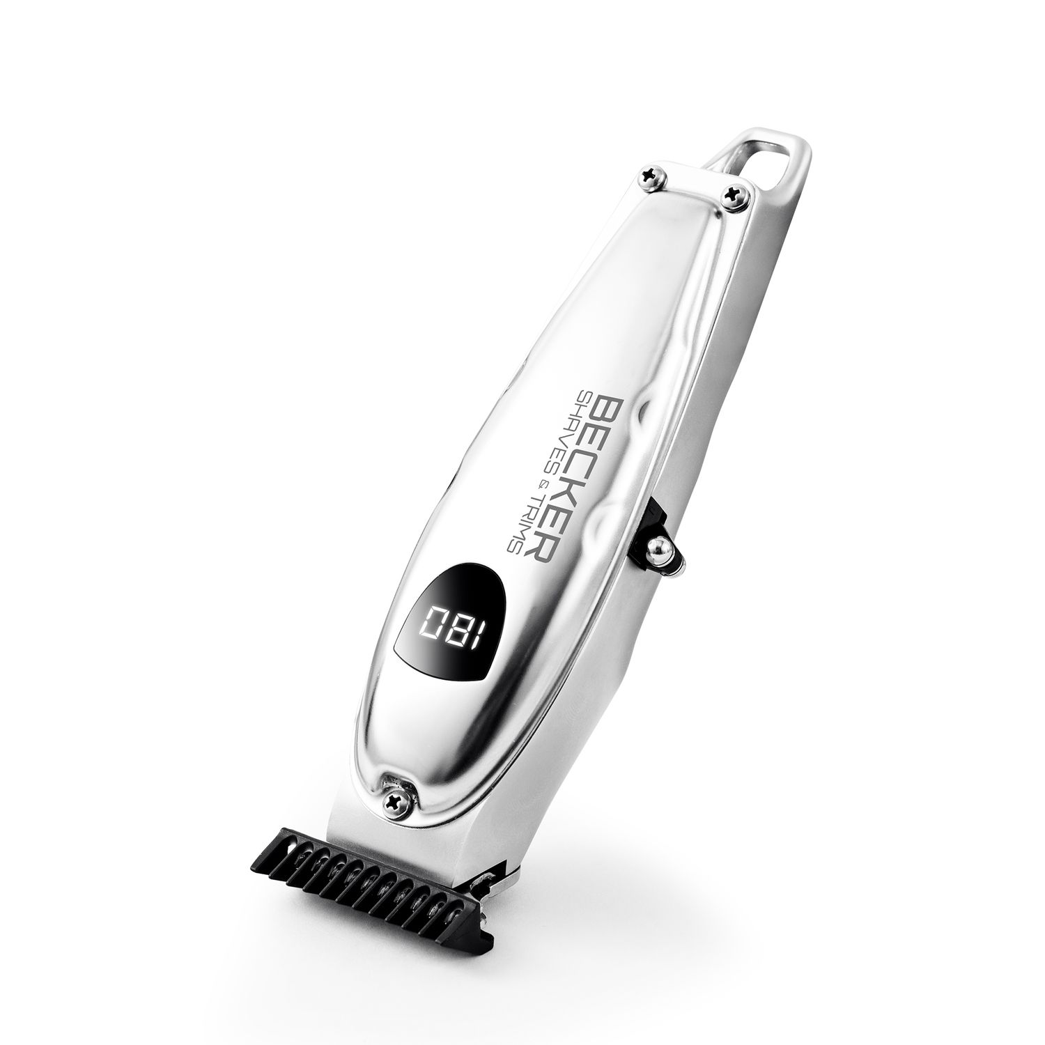 Voir la diapositive 27 : BECKER SHAVES & TRIMS Tondeuse cheveux VMAXBOX - Argent