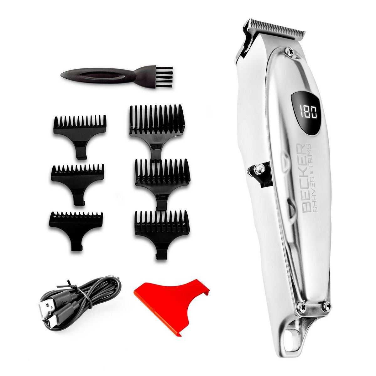 BECKER SHAVES & TRIMS Tondeuse cheveux VMAXBOX - Argent