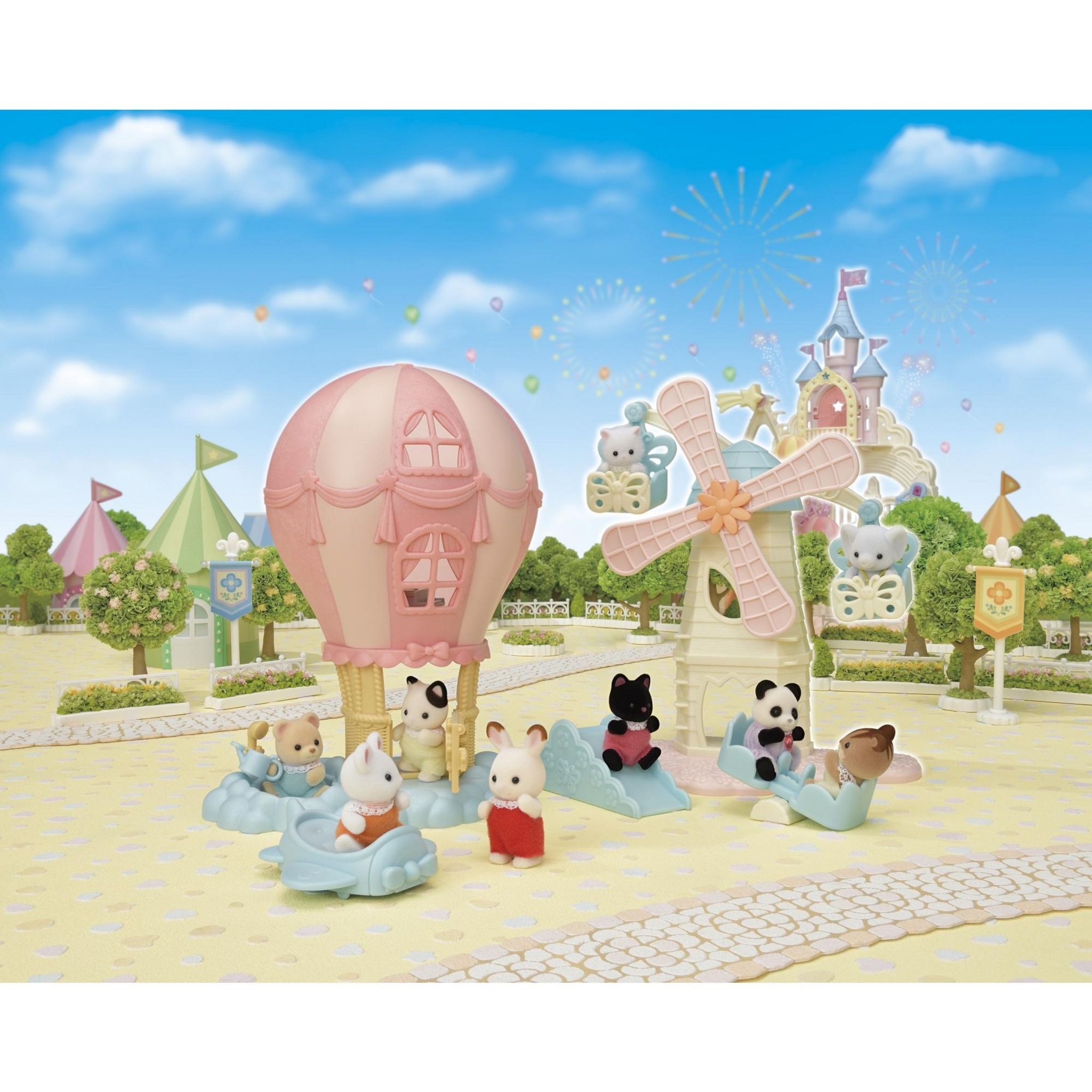 Voir la diapositive 4 : EPOCH D'ENFANCE La Montgolfière des Bébés Sylvanian Families