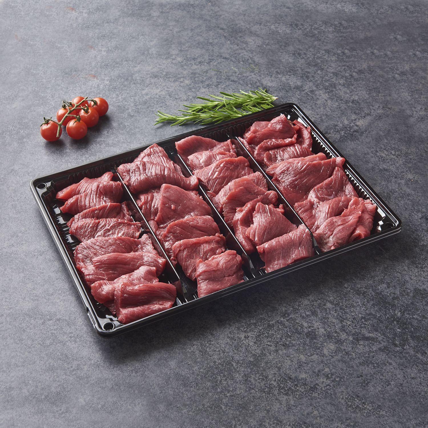 MON BOUCHER Plateau de viande bovine cuisson sur pierre 3 portions 500 g à 740 g