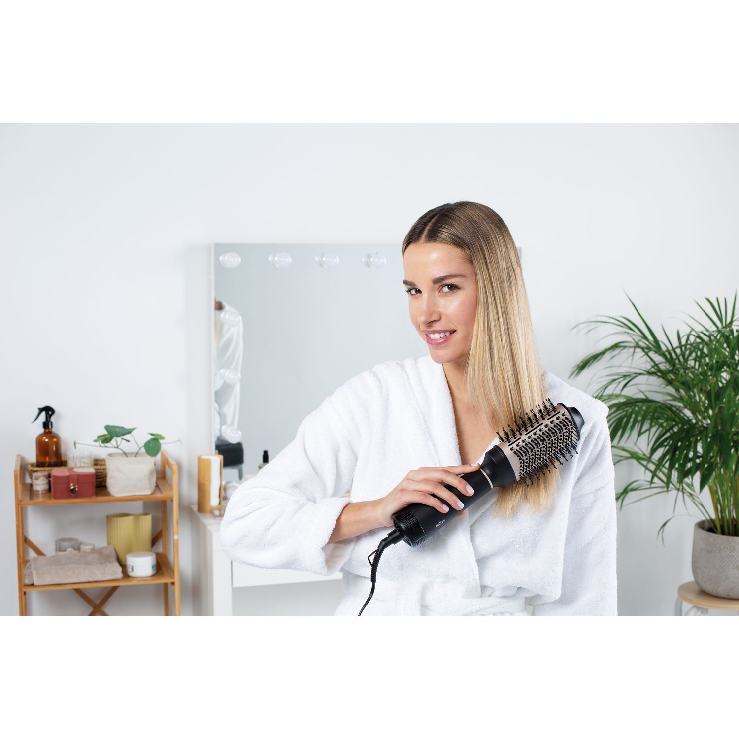 Voir la diapositive 7 : QILIVE Brosse soufflante et volumisante 42755 - Noir