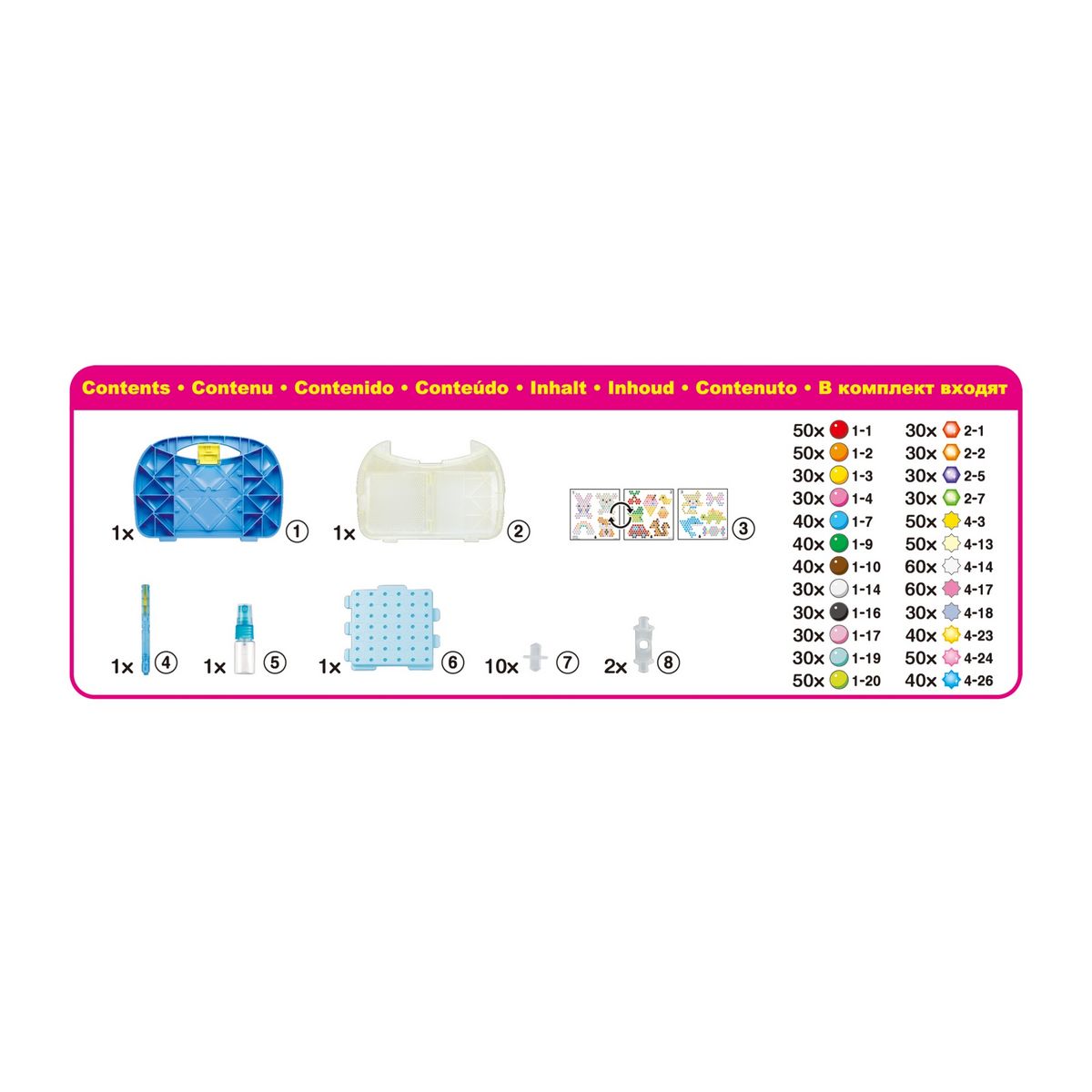 EPOCH D'ENFANCE Malette d'Initiation Aquabeads