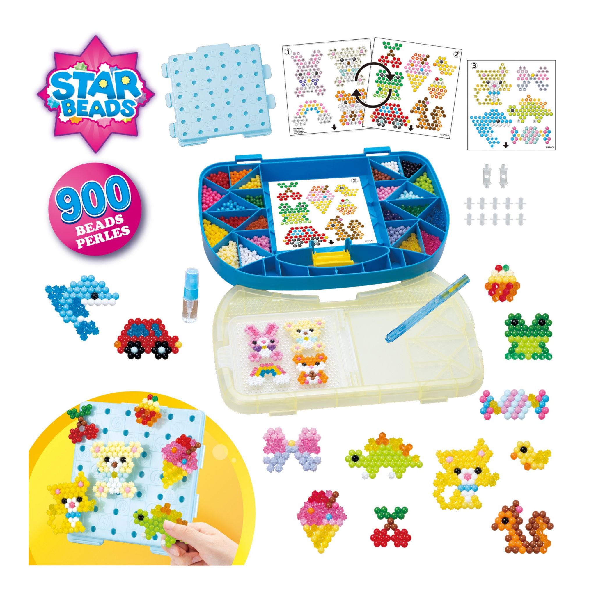 Voir la diapositive 7 : EPOCH D'ENFANCE Malette d'Initiation Aquabeads