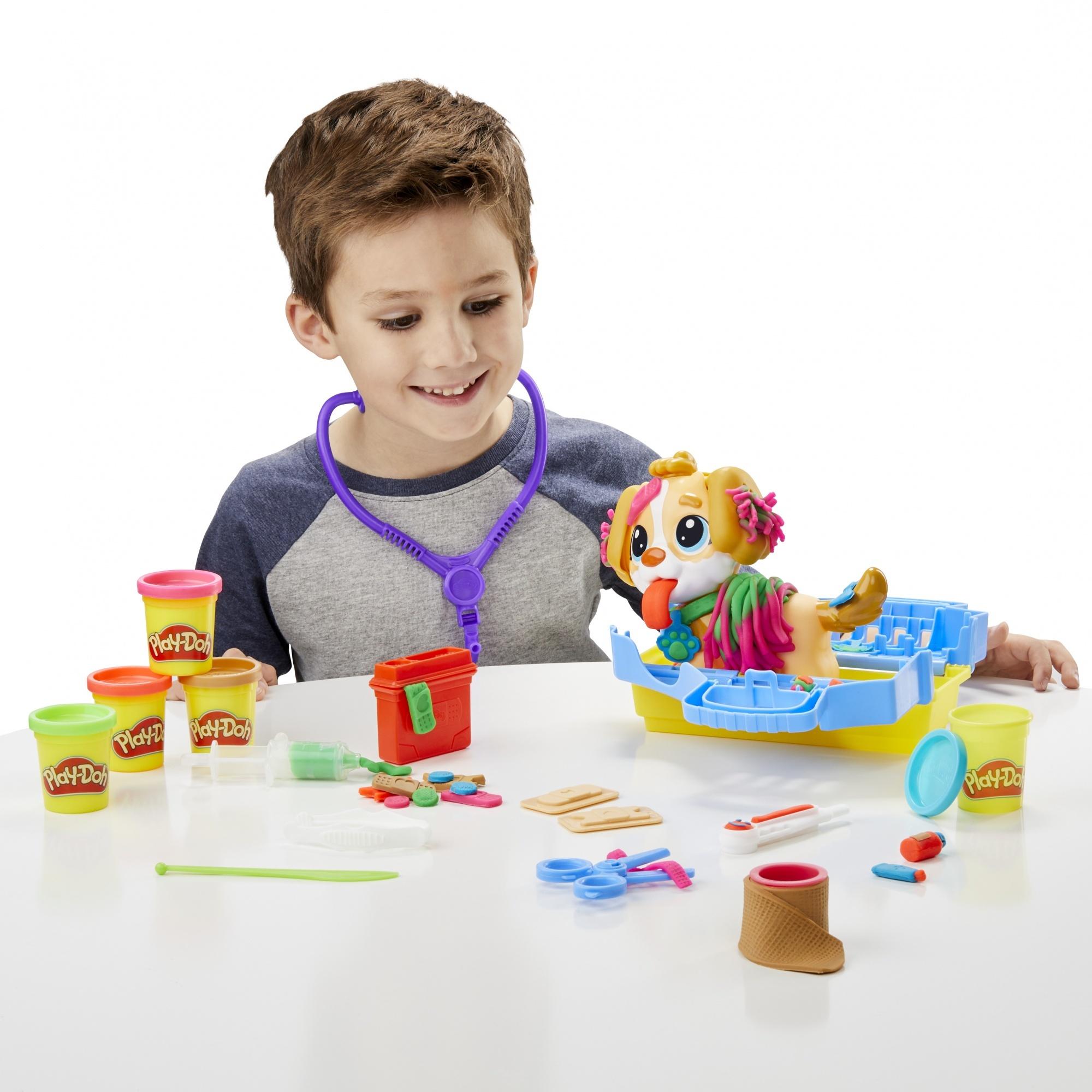 Voir la diapositive 7 : HASBRO Cabinet vétérinaire Pâte à Modeler Play Doh