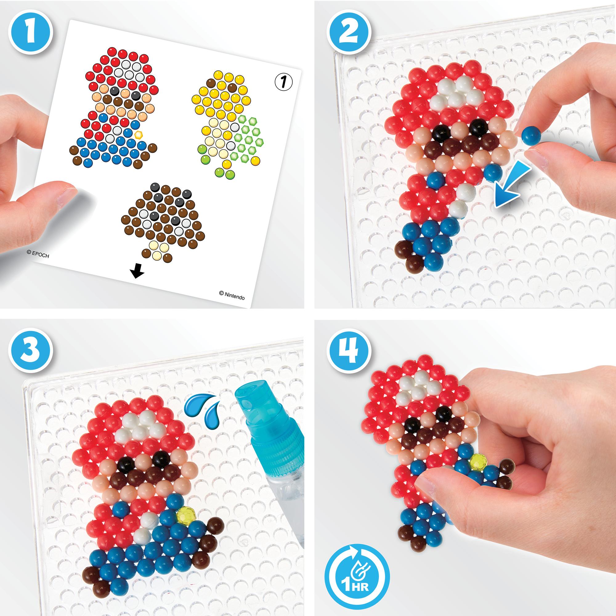 Voir la diapositive 6 : EPOCH D'ENFANCE Kit Super Mario Aquabeads
