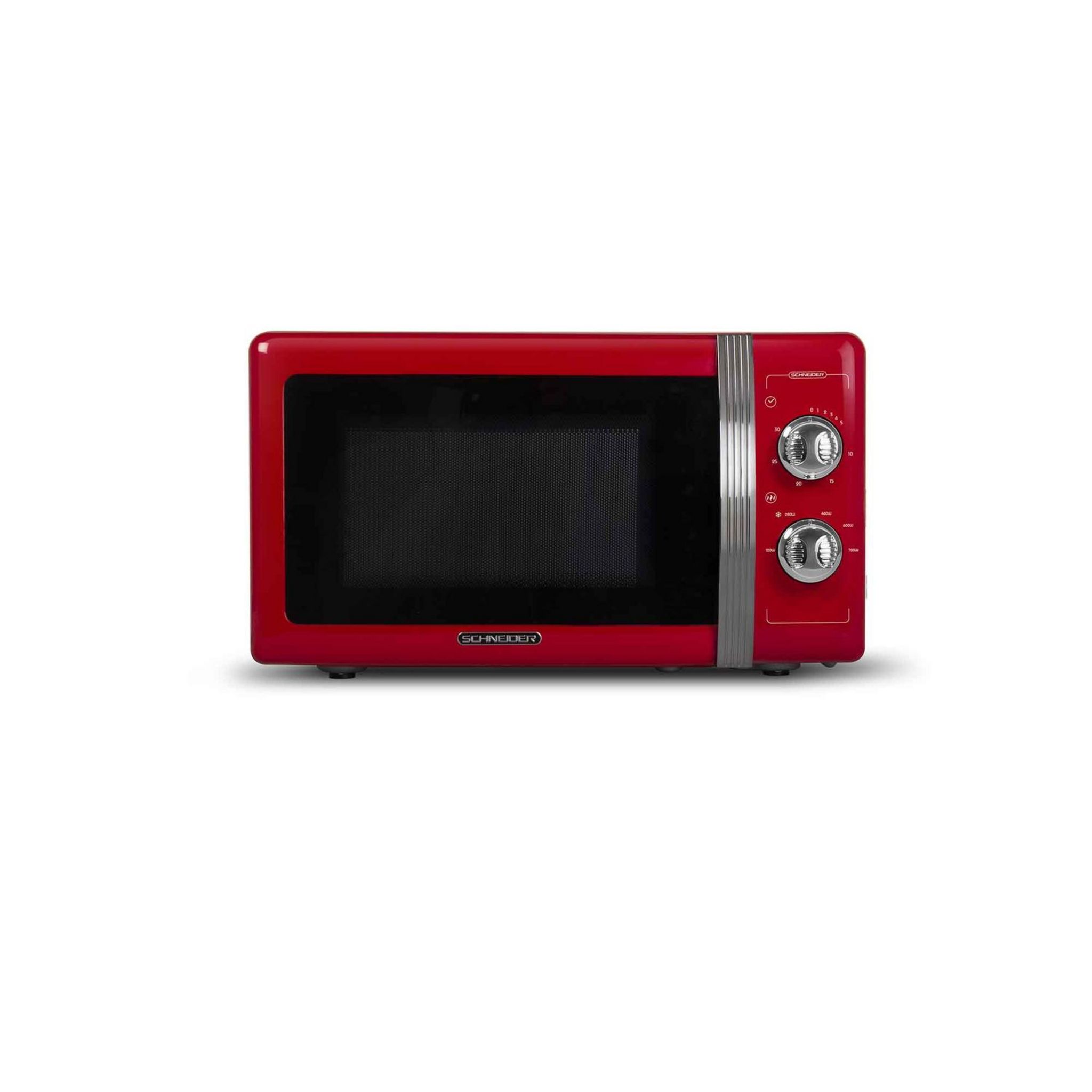 Voir la diapositive 3 : SCHNEIDER Micro-onde monofonction SMW20VMR - 700 W - Capacité 20 L - Rouge