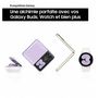 Voir la diapositive 7 : SAMSUNG Galaxy Z Flip3 5G - 128 Go - Lavande