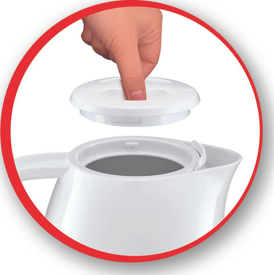 Voir la diapositive 2 : MOULINEX Bouilloire électrique BY150100 - Blanc