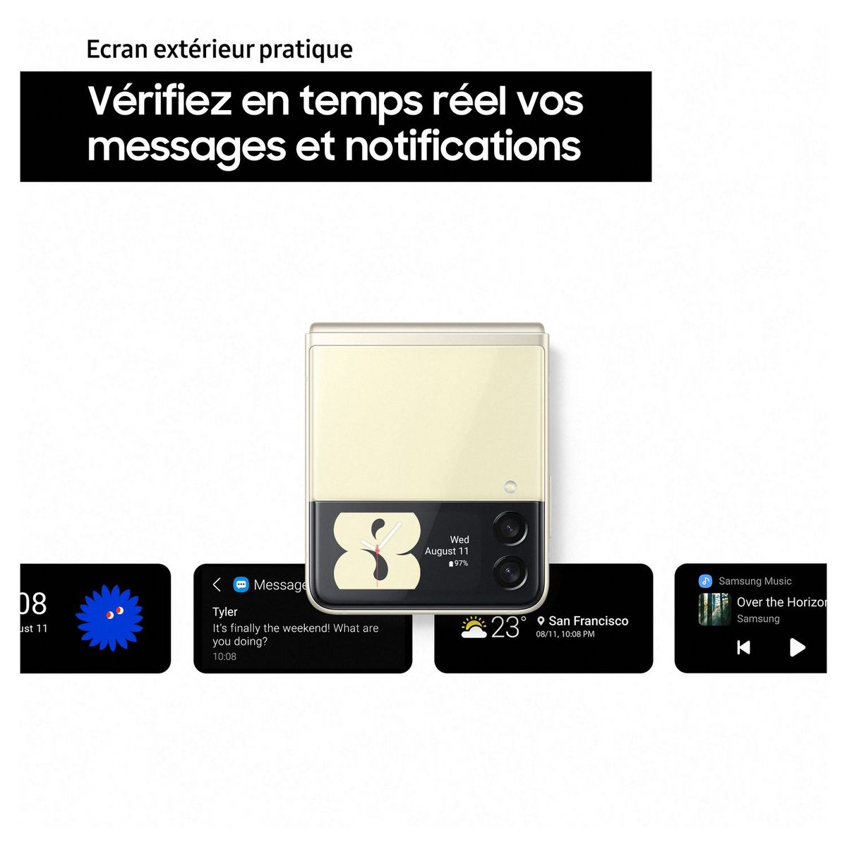 SAMSUNG Galaxy Z Flip3 5G - 128 Go - Vert