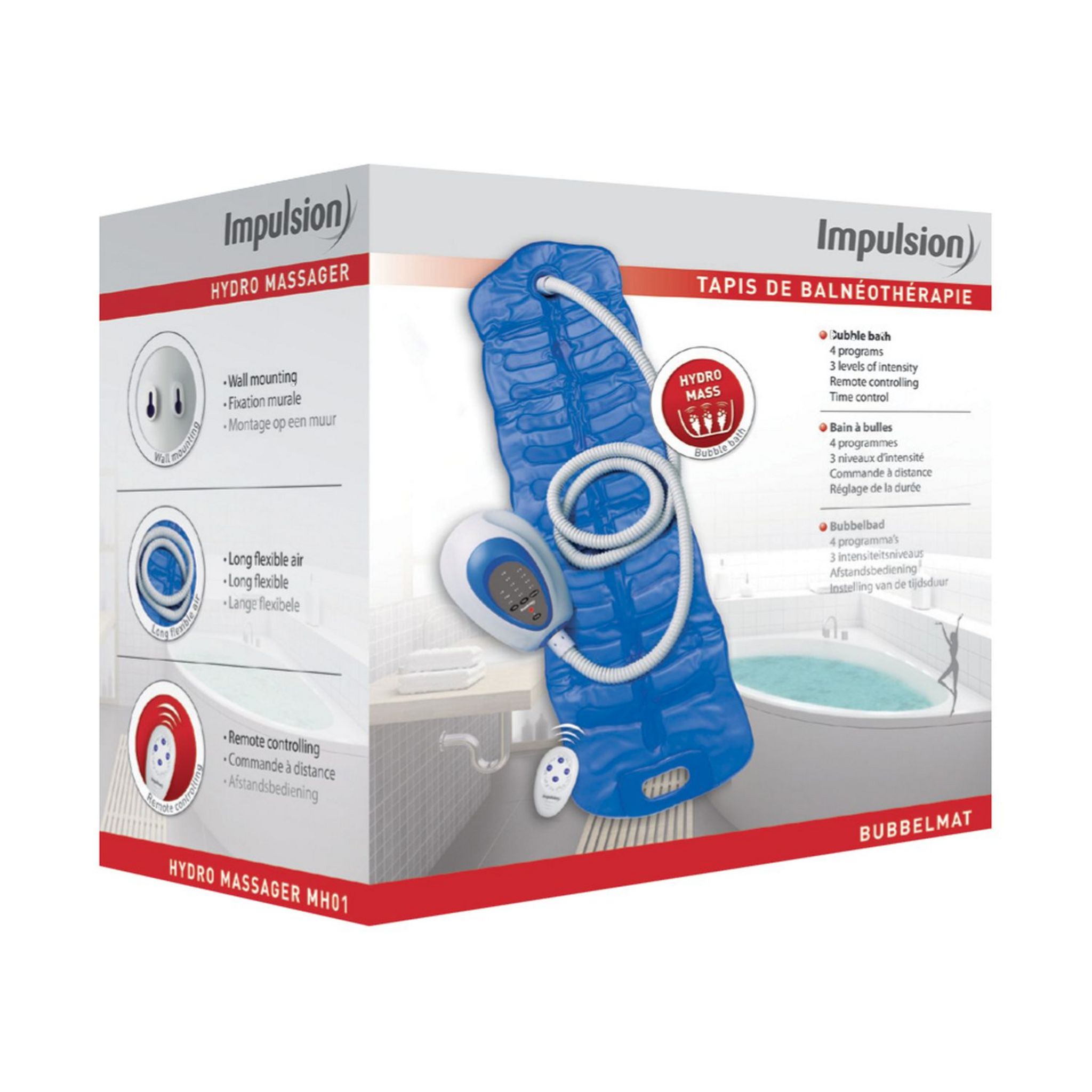 Voir la diapositive 3 : IMPULSION Tapis de balnéothérapie IM110410 - Bleu
