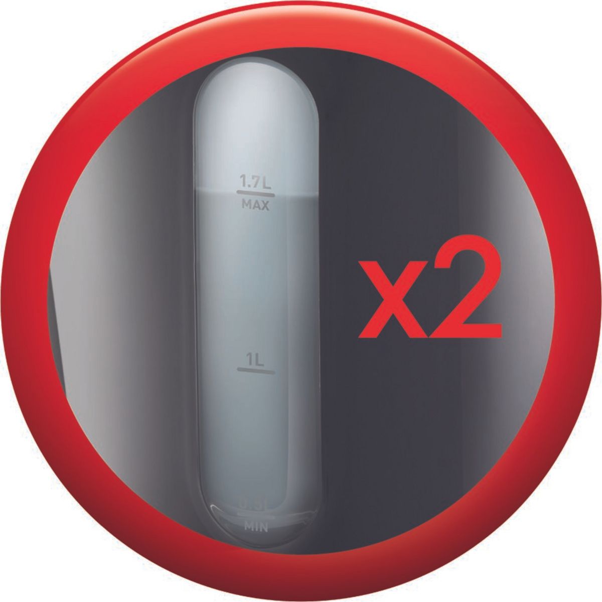 MOULINEX Bouilloire électrique BY105810 - Noir