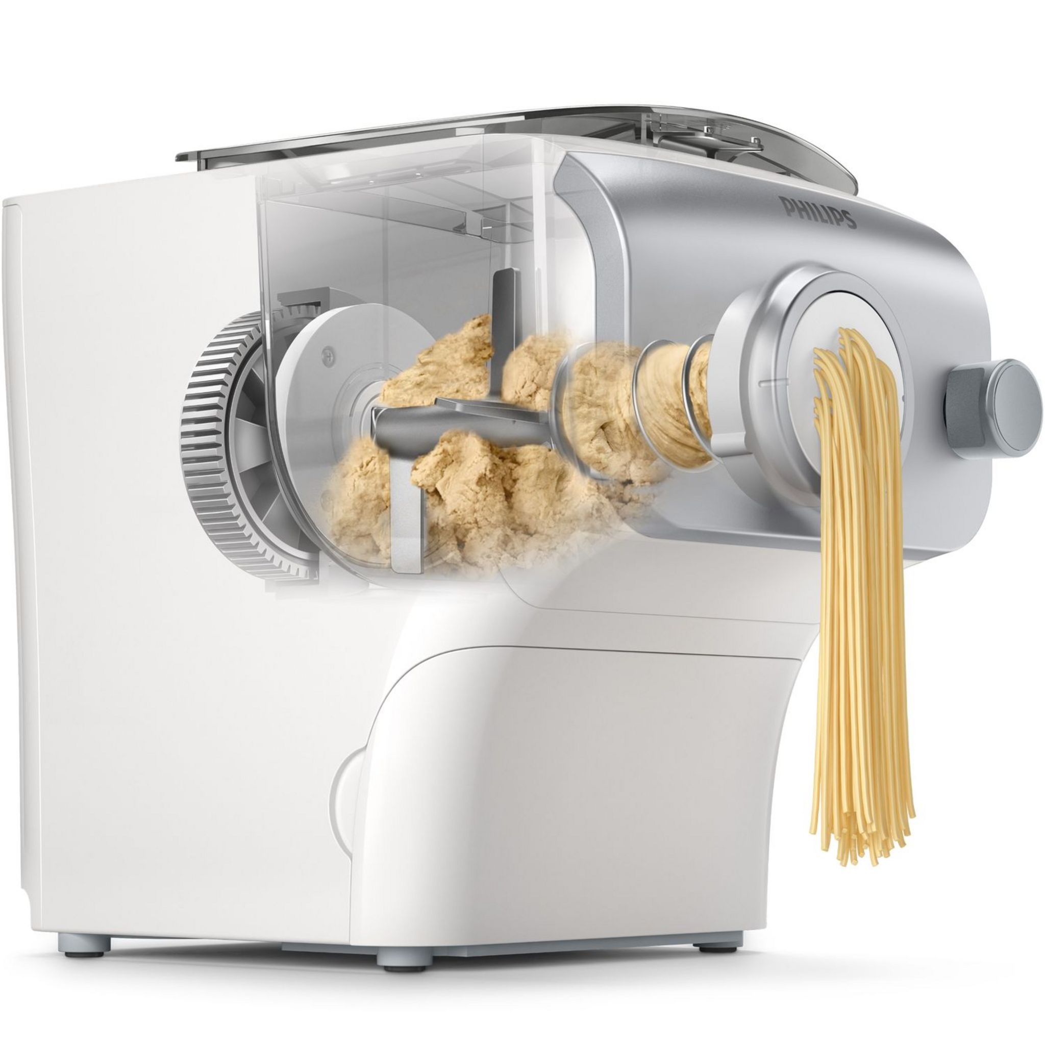 Voir la diapositive 2 : PHILIPS Machine à pâtes HR2375/05 - Blanc