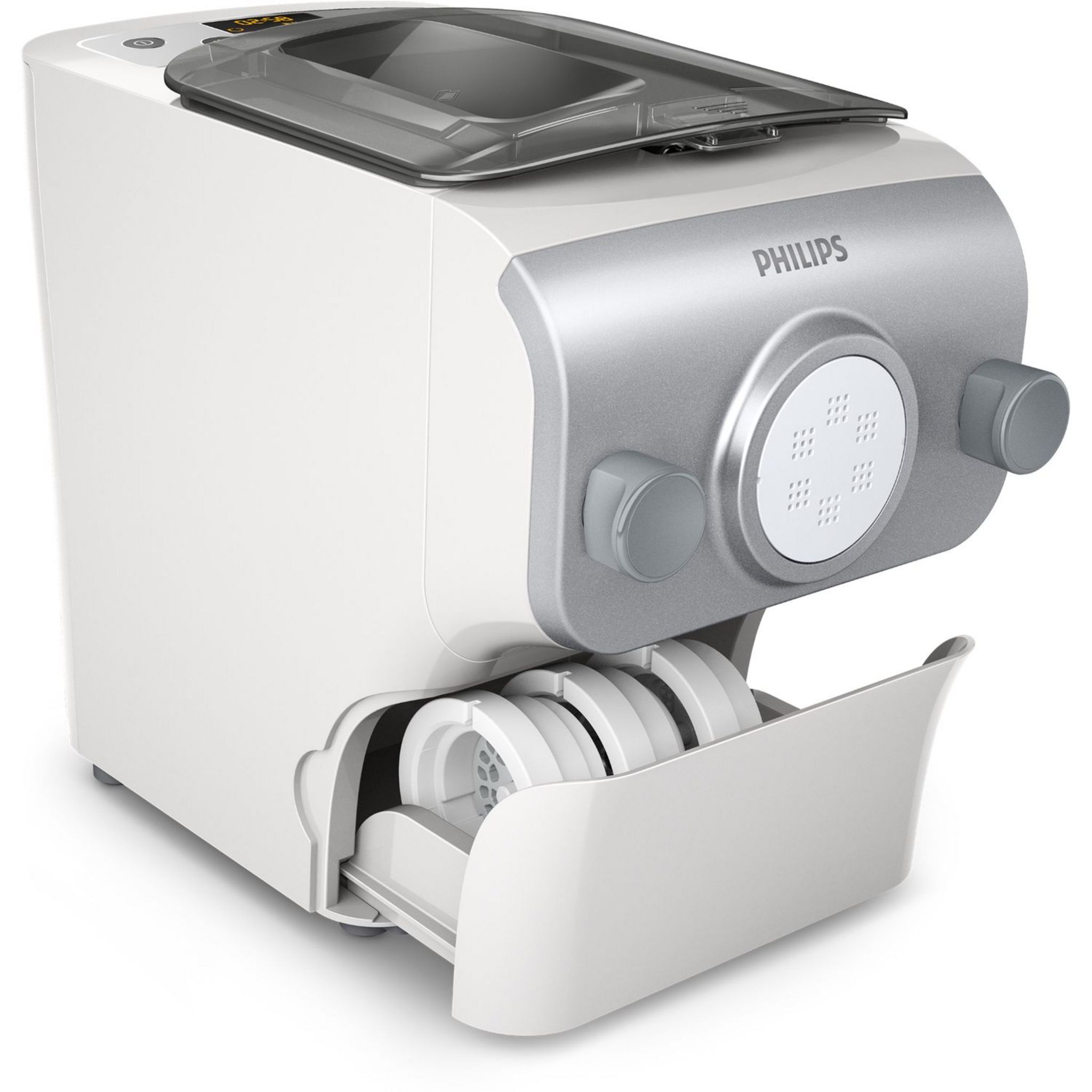 Voir la diapositive 10 : PHILIPS Machine à pâtes HR2375/05 - Blanc