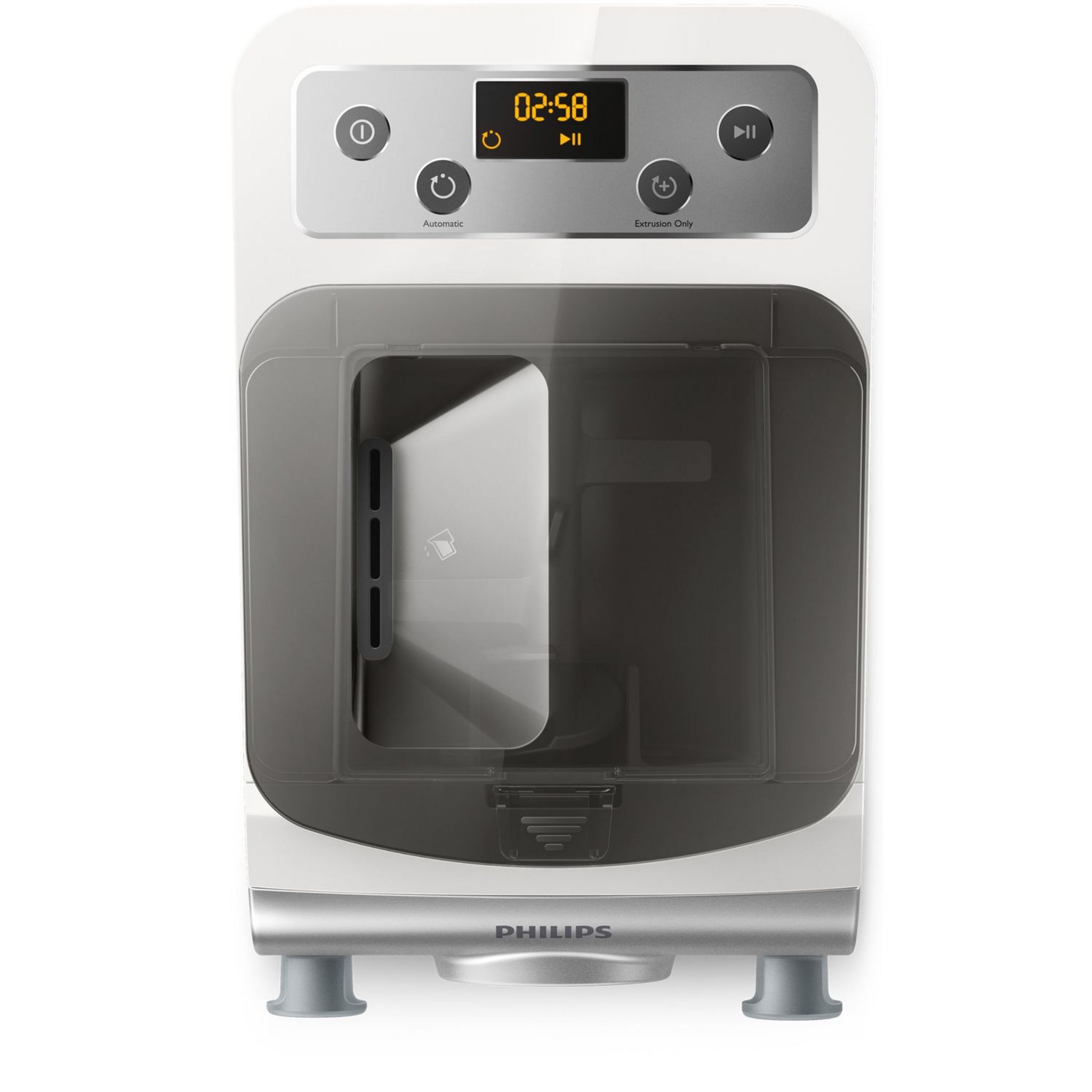 Voir la diapositive 11 : PHILIPS Machine à pâtes HR2375/05 - Blanc