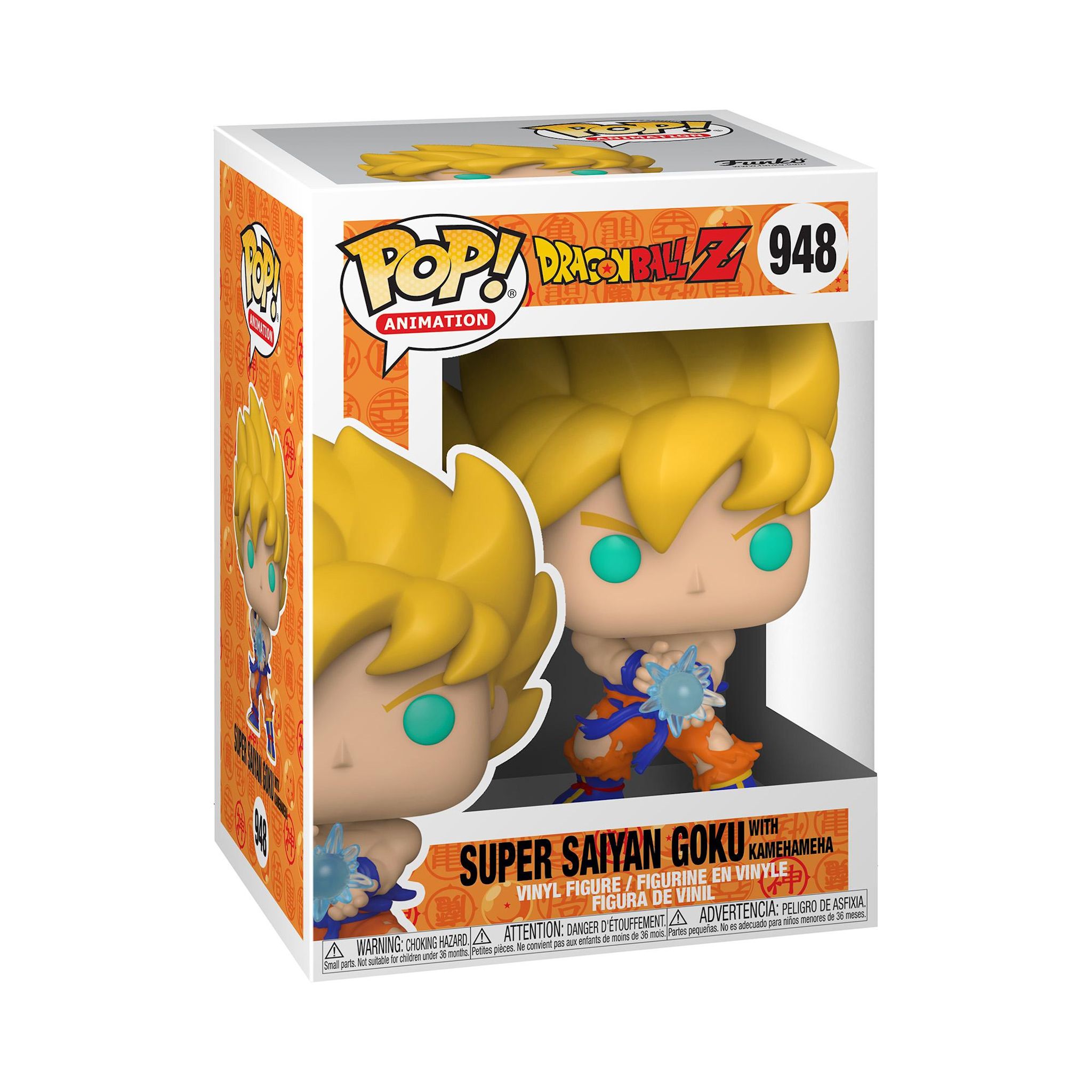 FUNKO Figurine Pop Dragon Ball Z San Goku with Kamehameha