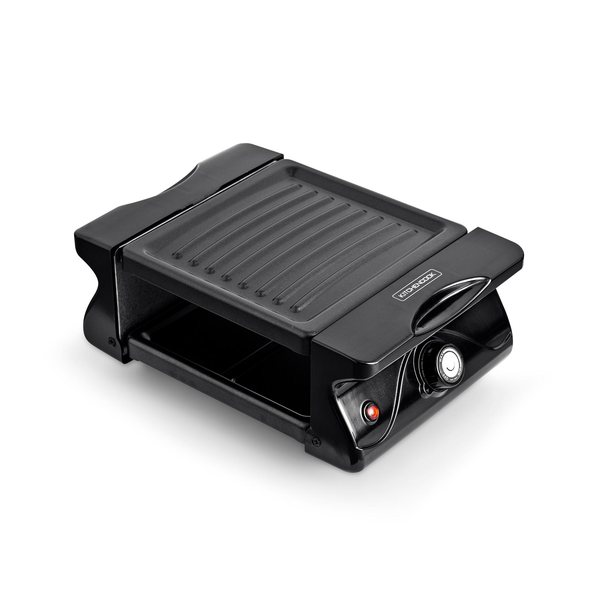 Voir la diapositive 2 : KITCHENCOOK Appareil à raclette Grill RC_PILATUS - Noir