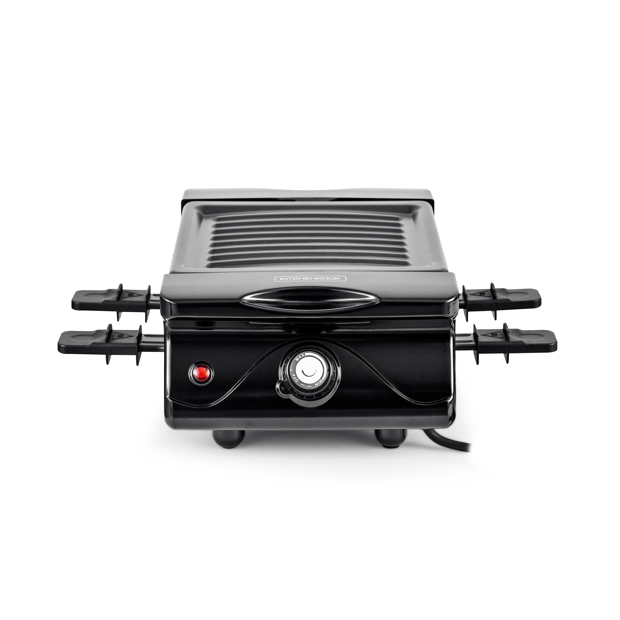 Voir la diapositive 4 : KITCHENCOOK Appareil à raclette Grill RC_PILATUS - Noir