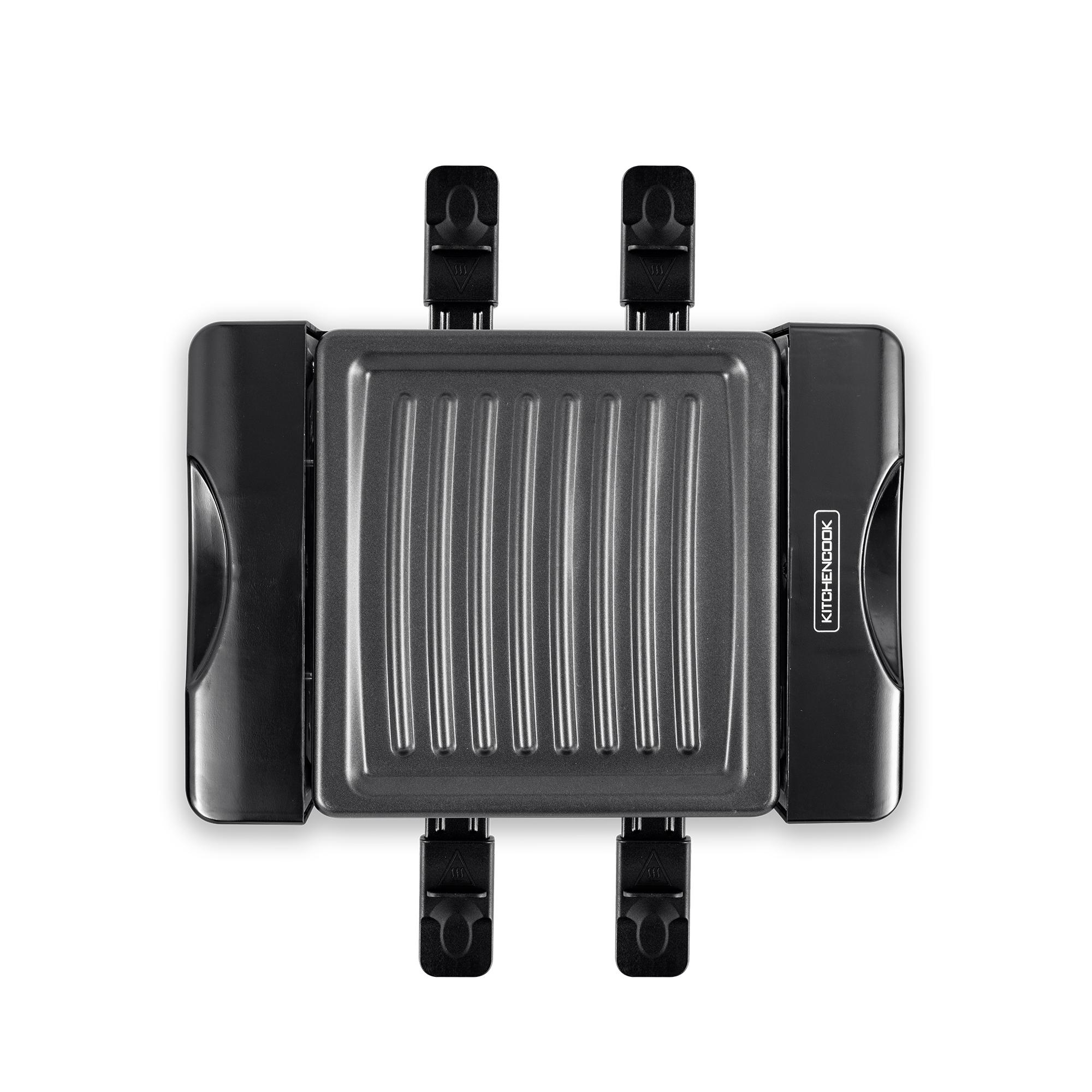 Voir la diapositive 5 : KITCHENCOOK Appareil à raclette Grill RC_PILATUS - Noir
