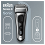 Voir la diapositive 4 : BRAUN Rasoir électrique SERIES 8 8457CC - Gris