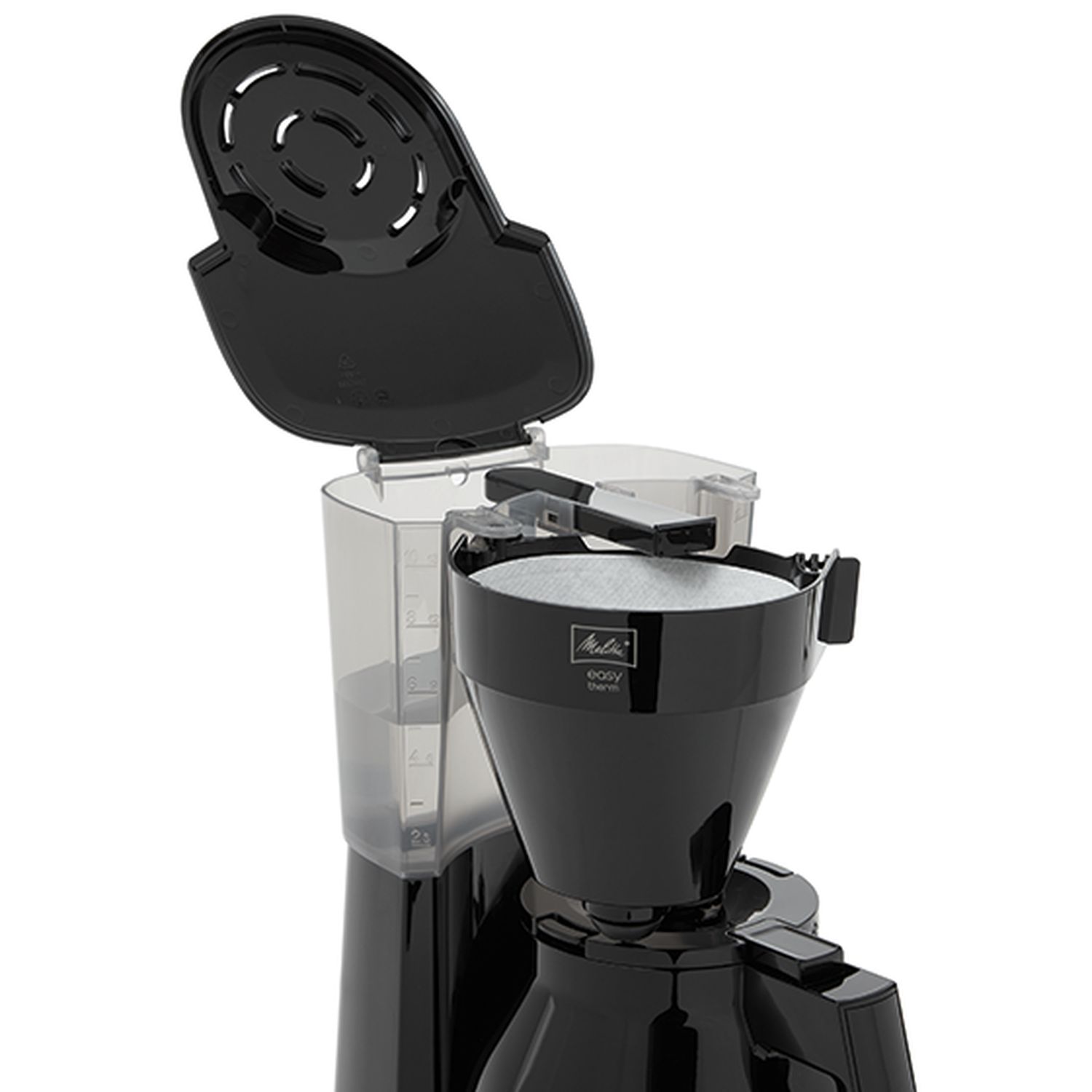 Voir la diapositive 2 : MELITTA Cafetière isotherme 1023-06 EASYTHERM - Noir