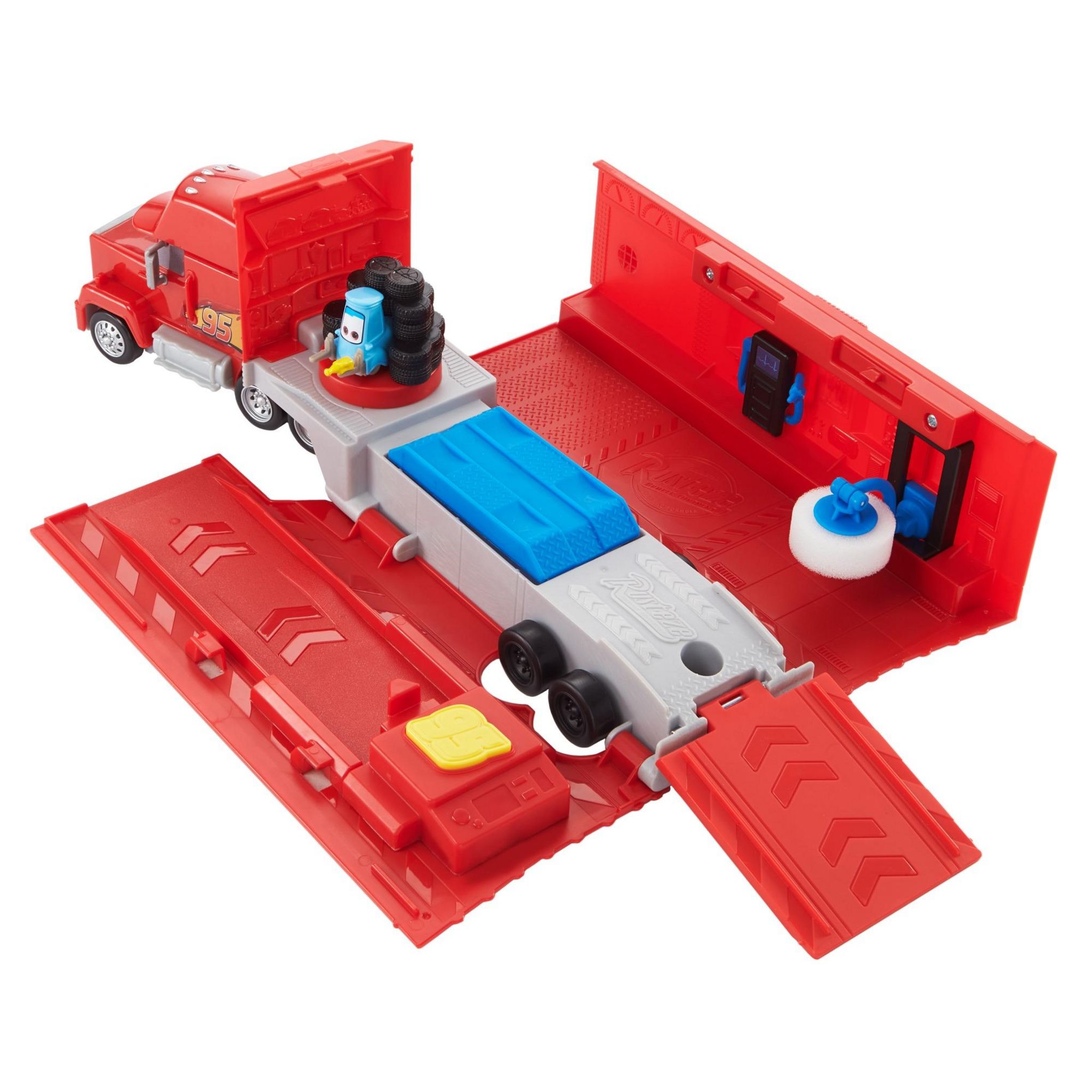 Voir la diapositive 3 : MATTEL Coffret de jeu Mack Transformable