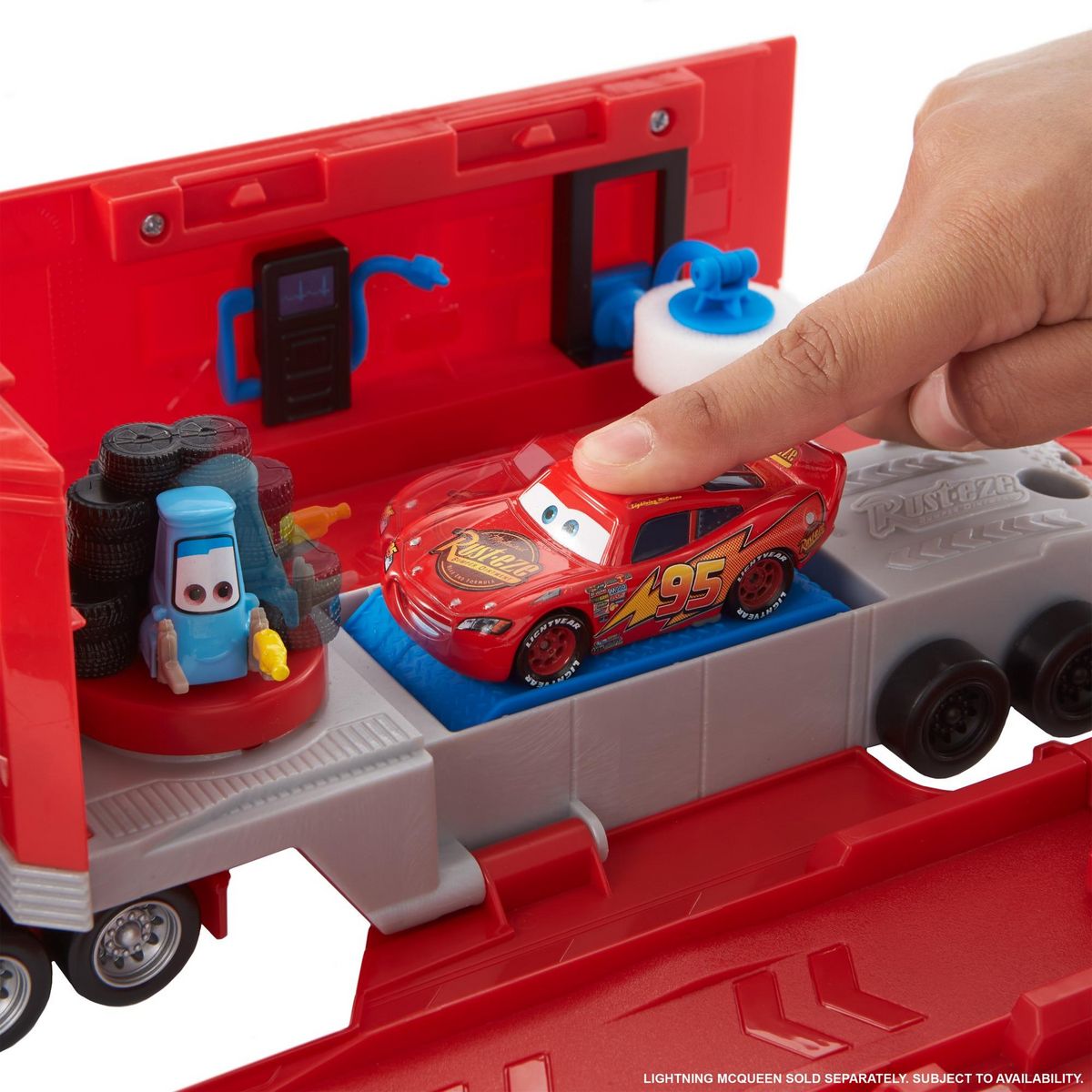 MATTEL Coffret de jeu Mack Transformable