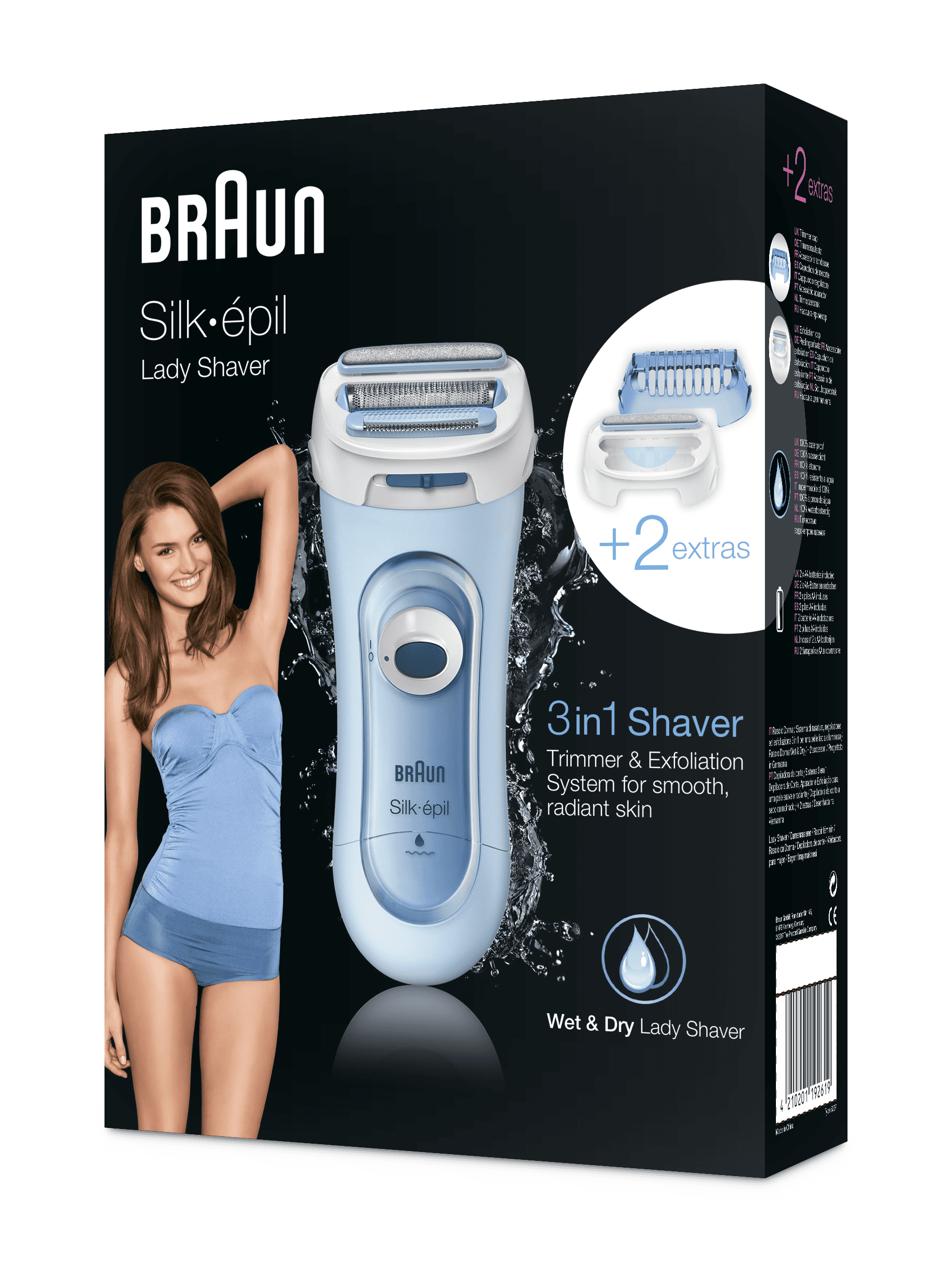 Voir la diapositive 3 : BRAUN Rasoir électrique  LS5160 - Bleu