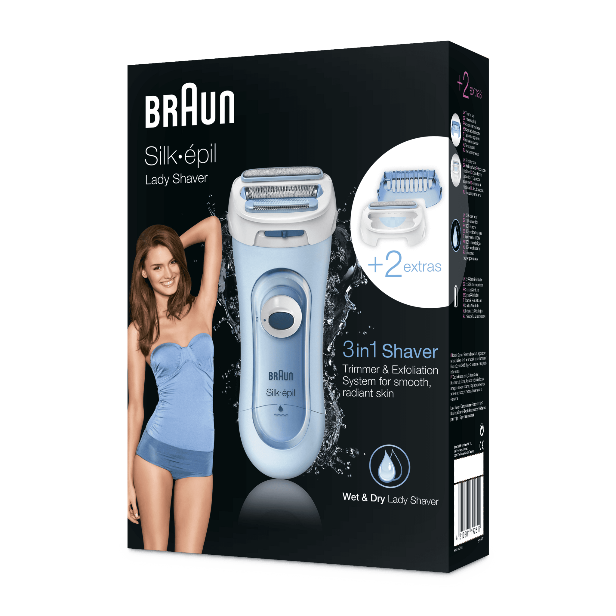 Voir la diapositive 3 : BRAUN Rasoir électrique  LS5160 - Bleu