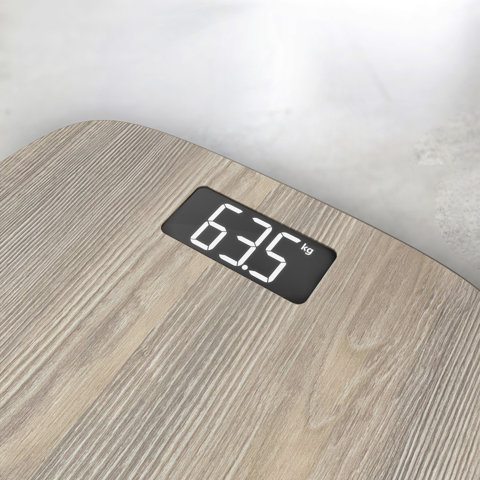 Voir la diapositive 5 : TEFAL Pèse personne PP1600V0 - Bois