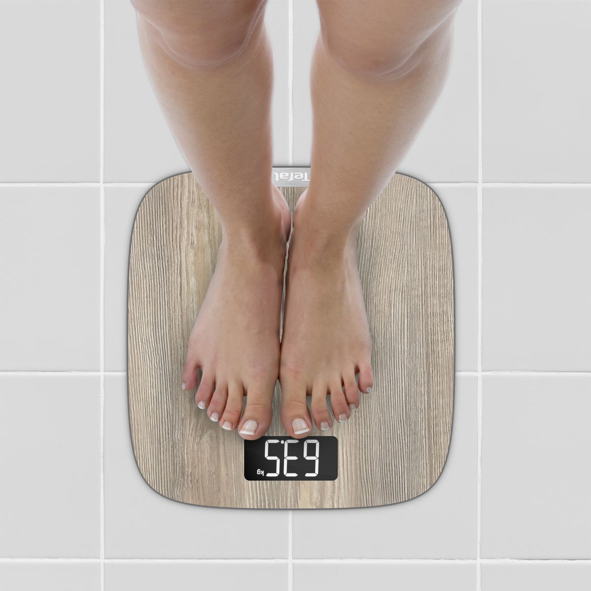 TEFAL Pèse personne PP1600V0 - Bois