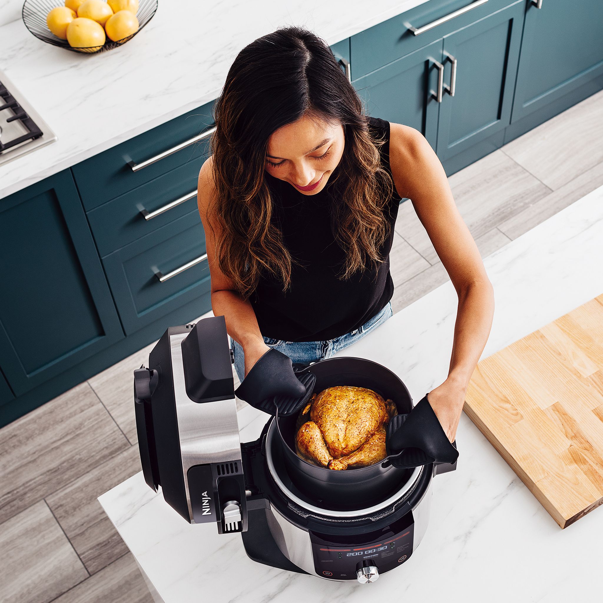 Voir la diapositive 4 : NINJA Multicuiseur  SmartLid 12-en-1 Foodi MAX OL650EU- Noir