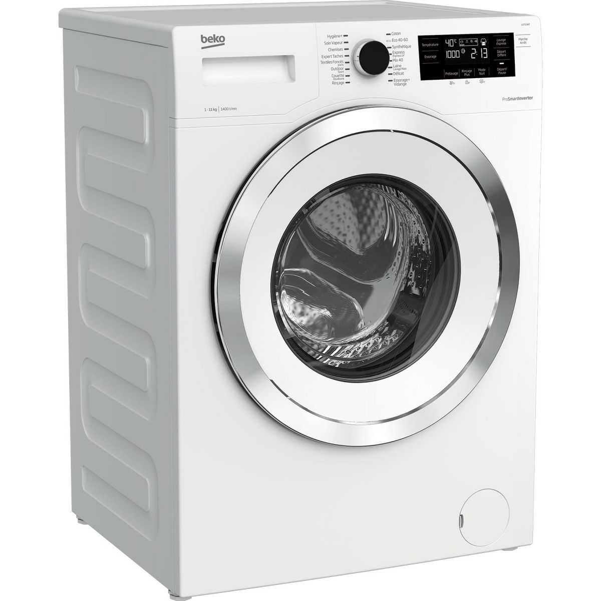 BEKO Lave linge hublot LLF11W2, 11 Kg, 1400 T/min, C