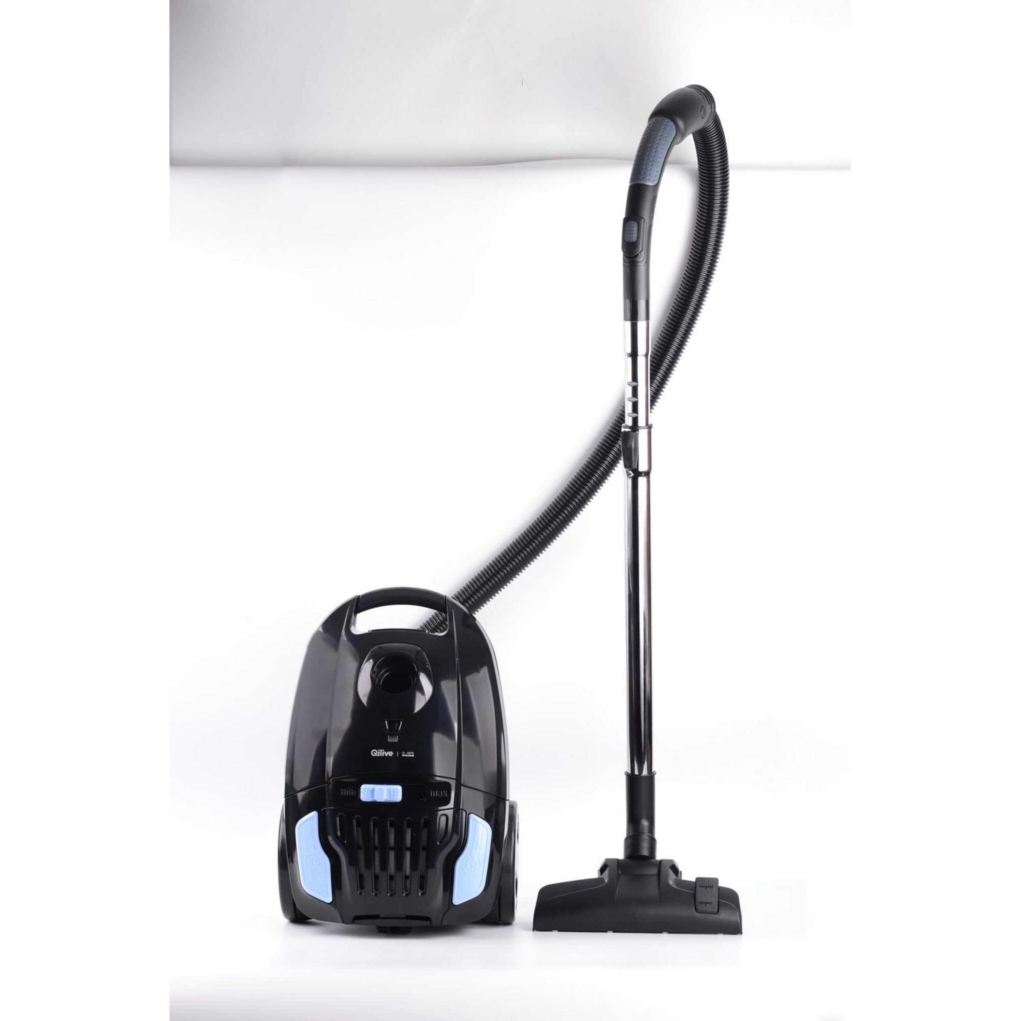 Voir la diapositive 2 : QILIVE Aspirateur traineau avec sac Q.5870 - Noir