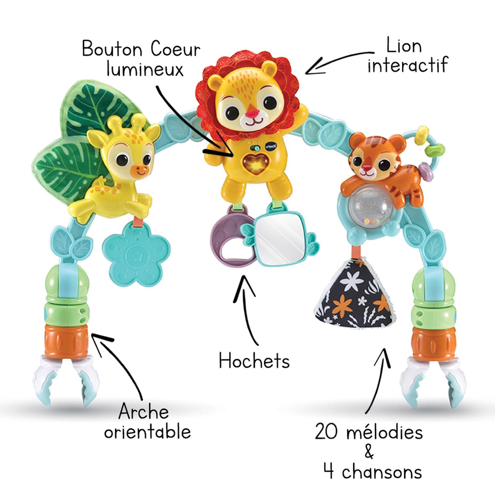 VTECH Arche d'éveil musicale des babys loulous
