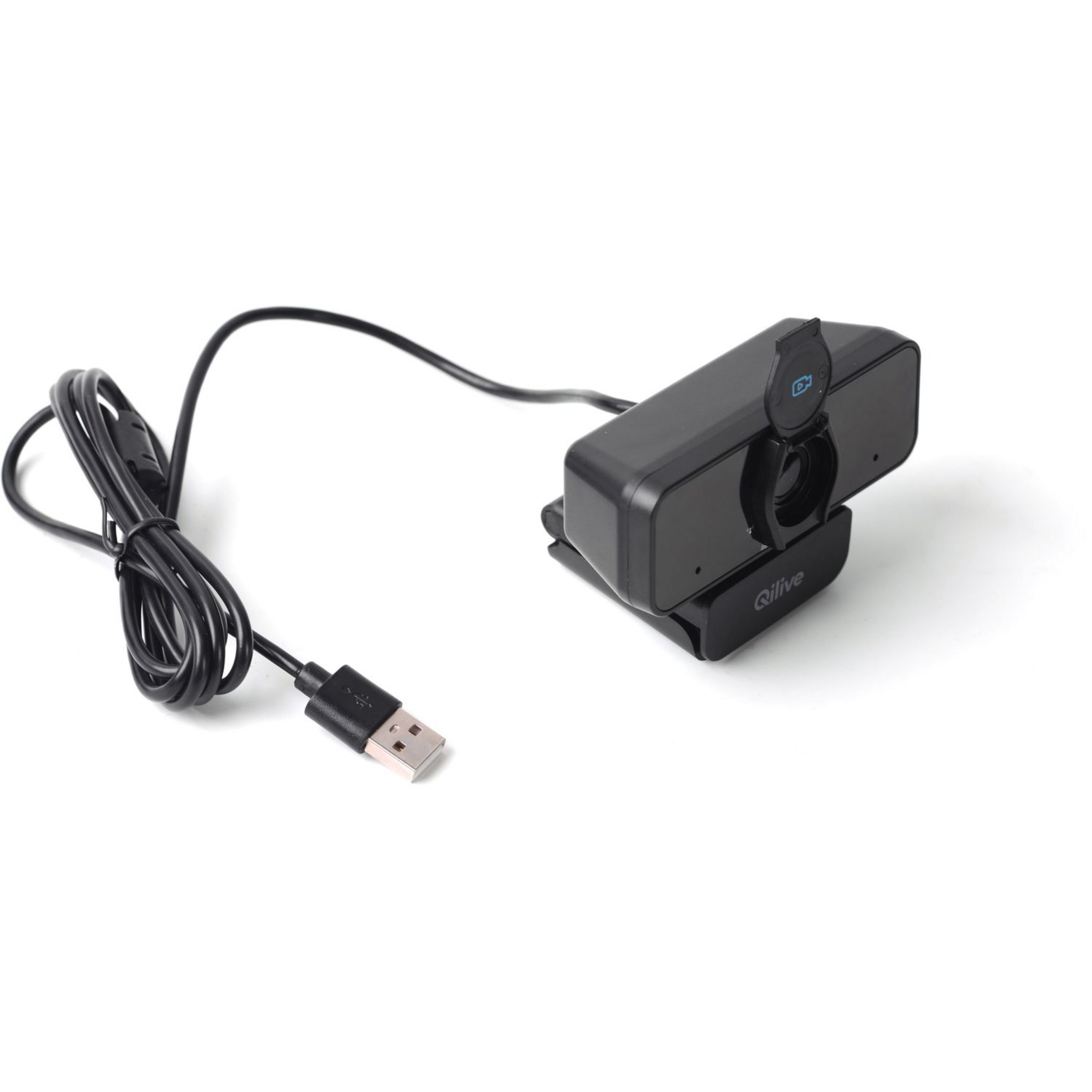 Voir la diapositive 2 : QILIVE Webcam HD Q.3577 - Noir