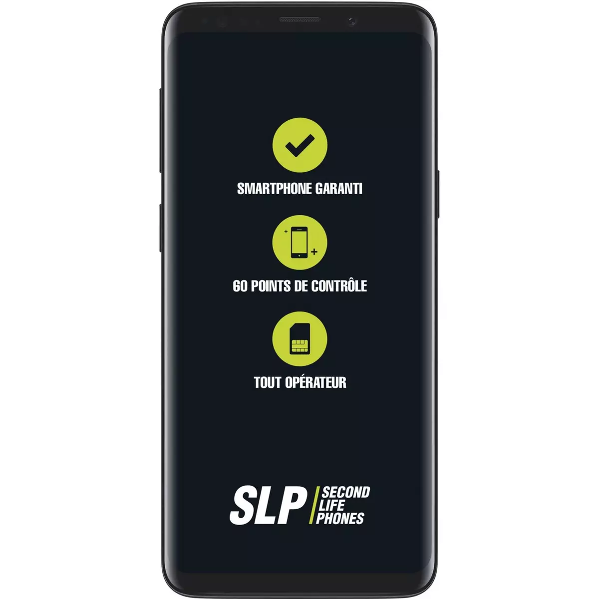 SAMSUNG Galaxy S9 Reconditionné SLP 64Go - Grade A+ - Noir pas
