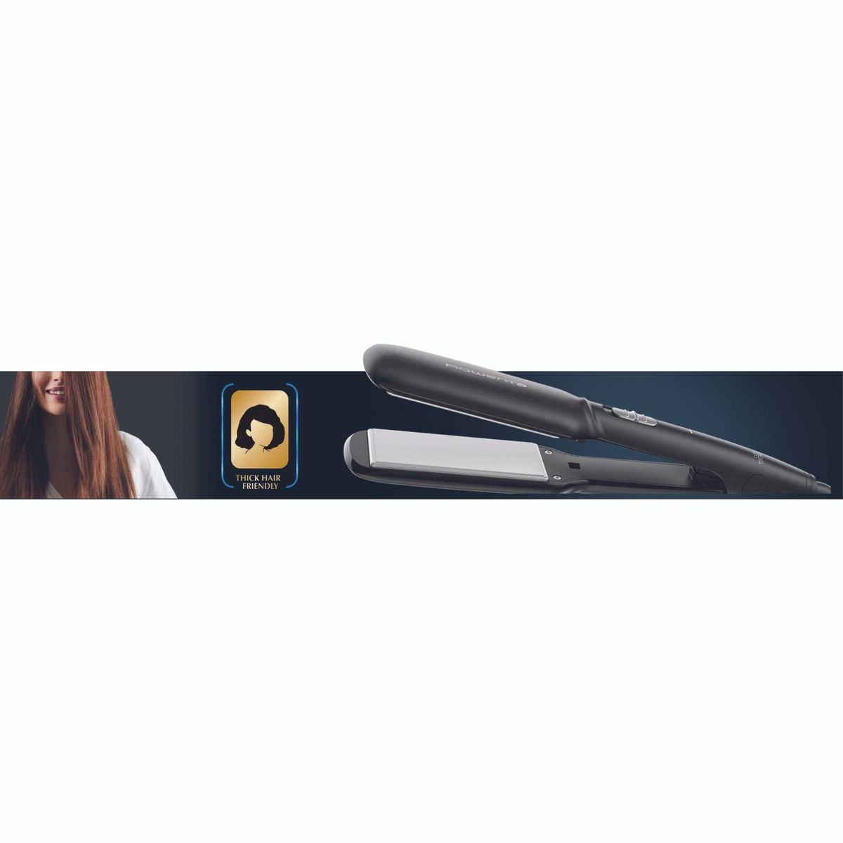 CALOR Lisseur céramique et tourmaline&nbsp; &nbsp;Express Style XL&nbsp; SF1920F0 - Noir