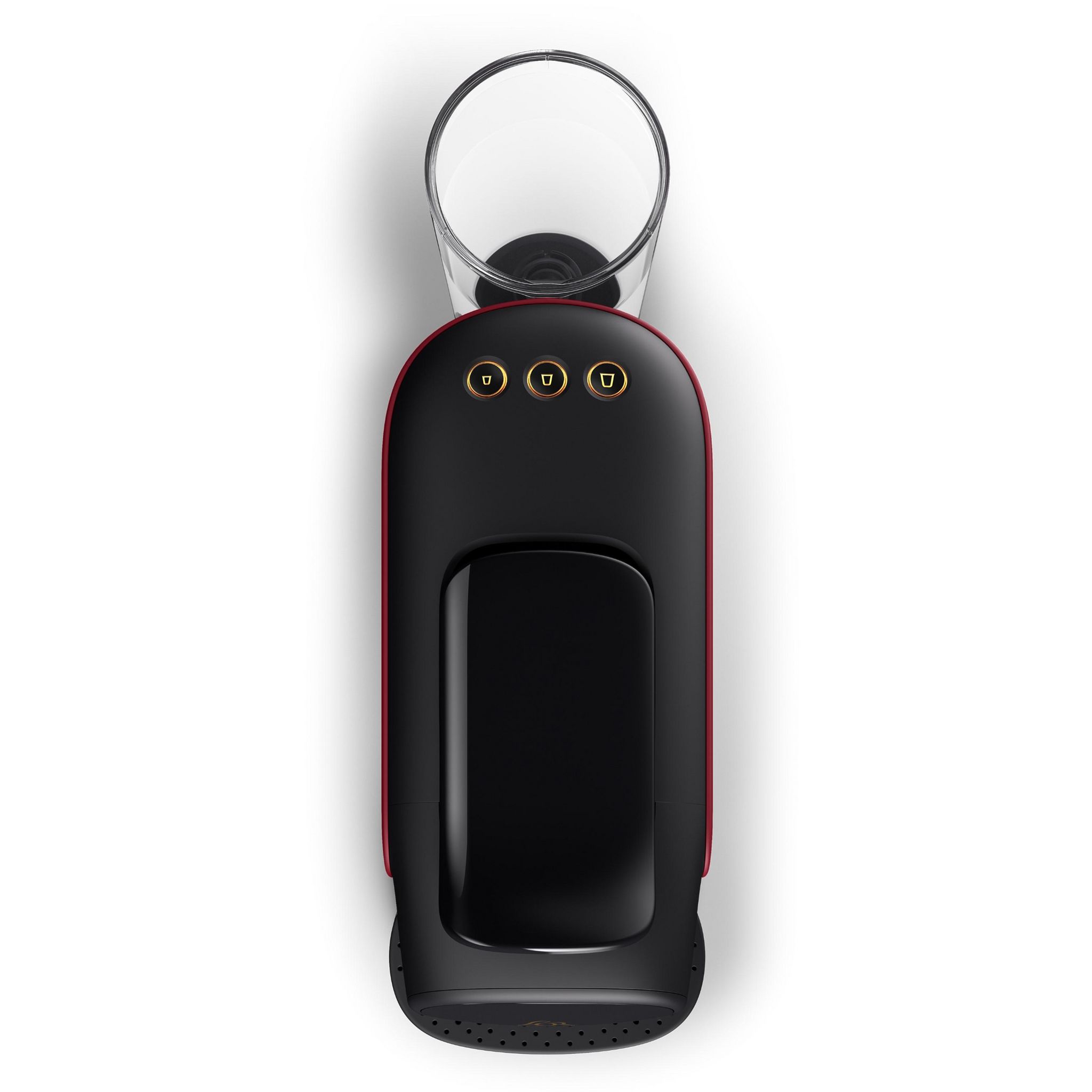 Voir la diapositive 4 : PHILIPS Cafetière à dosette LM9012/50 - Noir et rouge