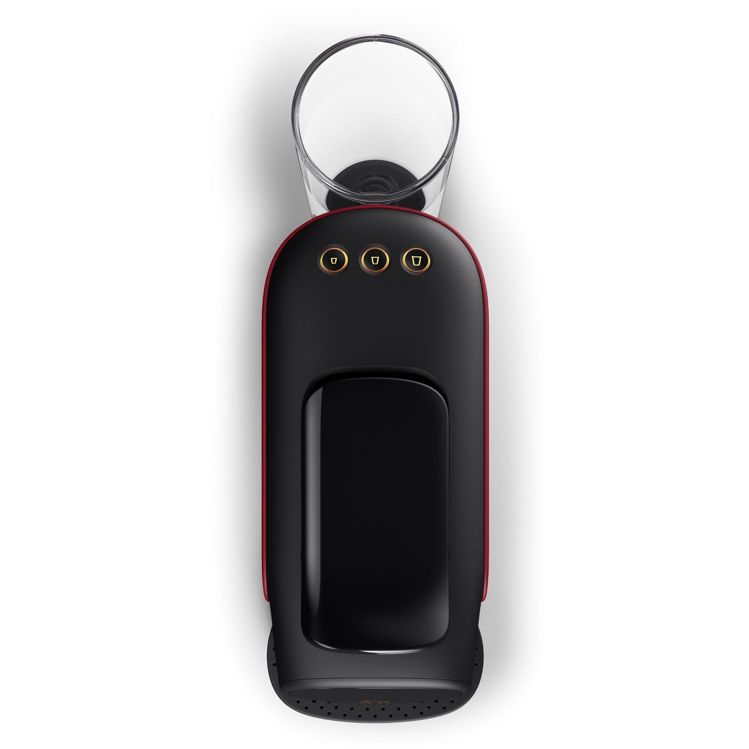 Voir la diapositive 7 : PHILIPS Cafetière à dosette LM9012/50 - Noir et rouge