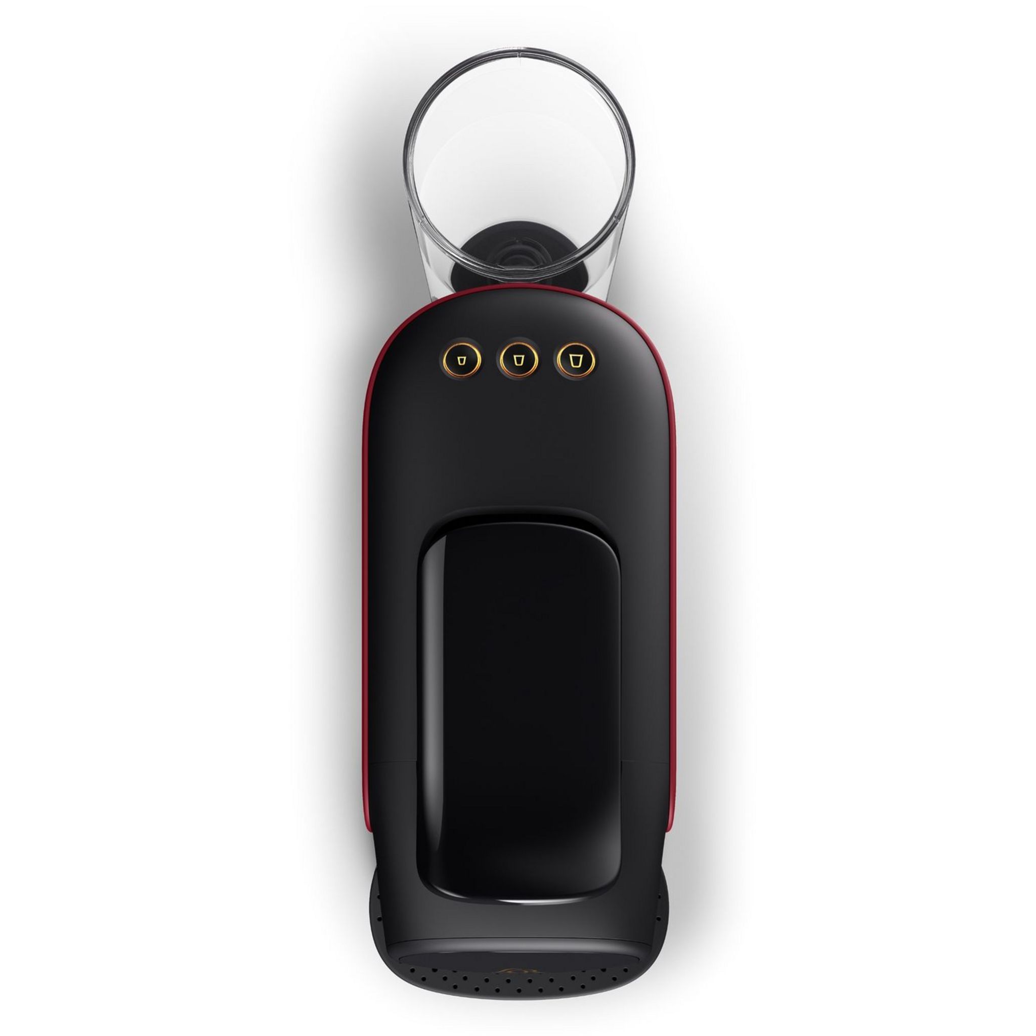 Voir la diapositive 7 : PHILIPS Cafetière à dosette LM9012/50 - Noir et rouge