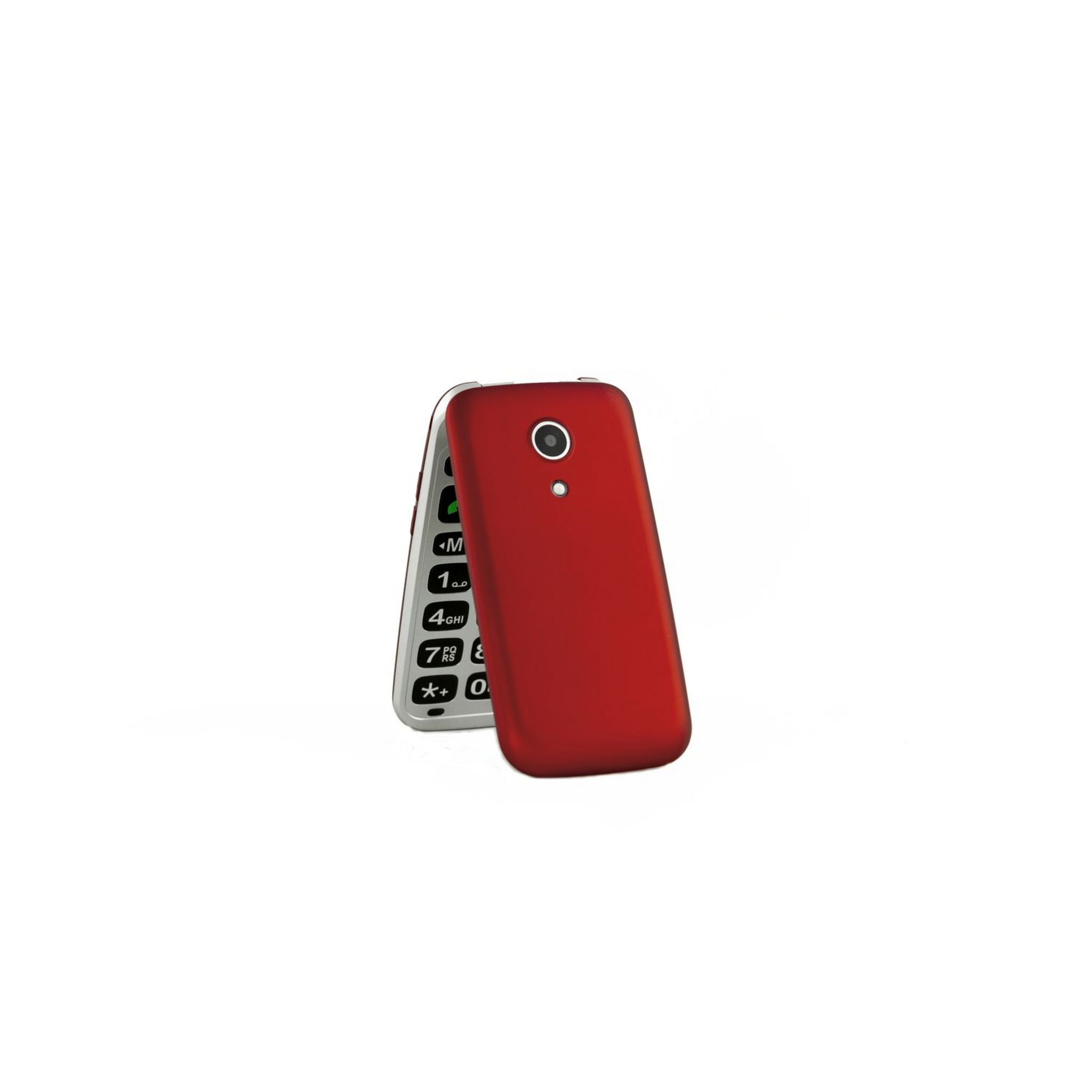 Voir la diapositive 2 : TELEFUNKEN Téléphone mobile TM210 - Rouge